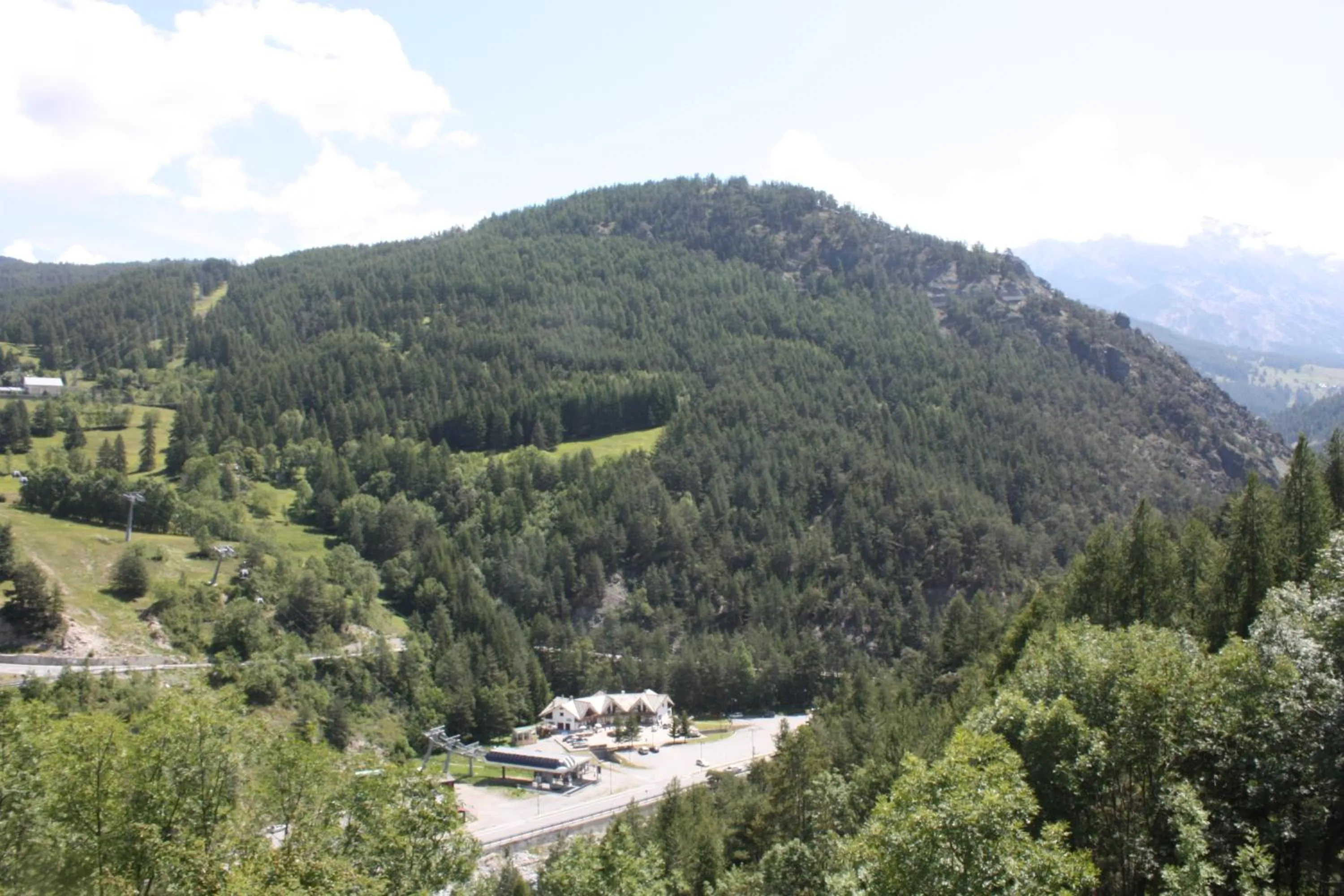 Bird's eye view in Olympic Mountains