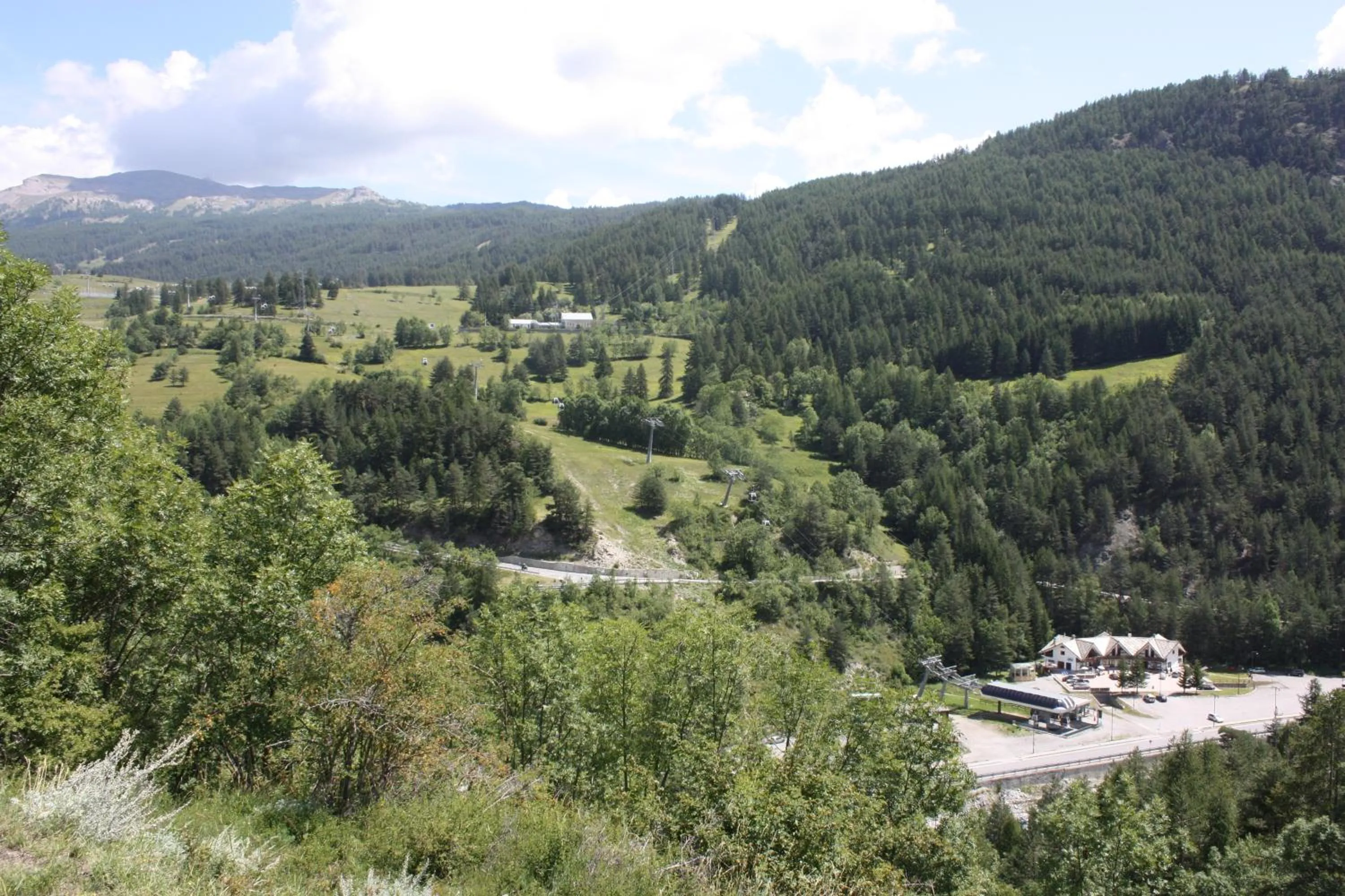 Bird's eye view in Olympic Mountains