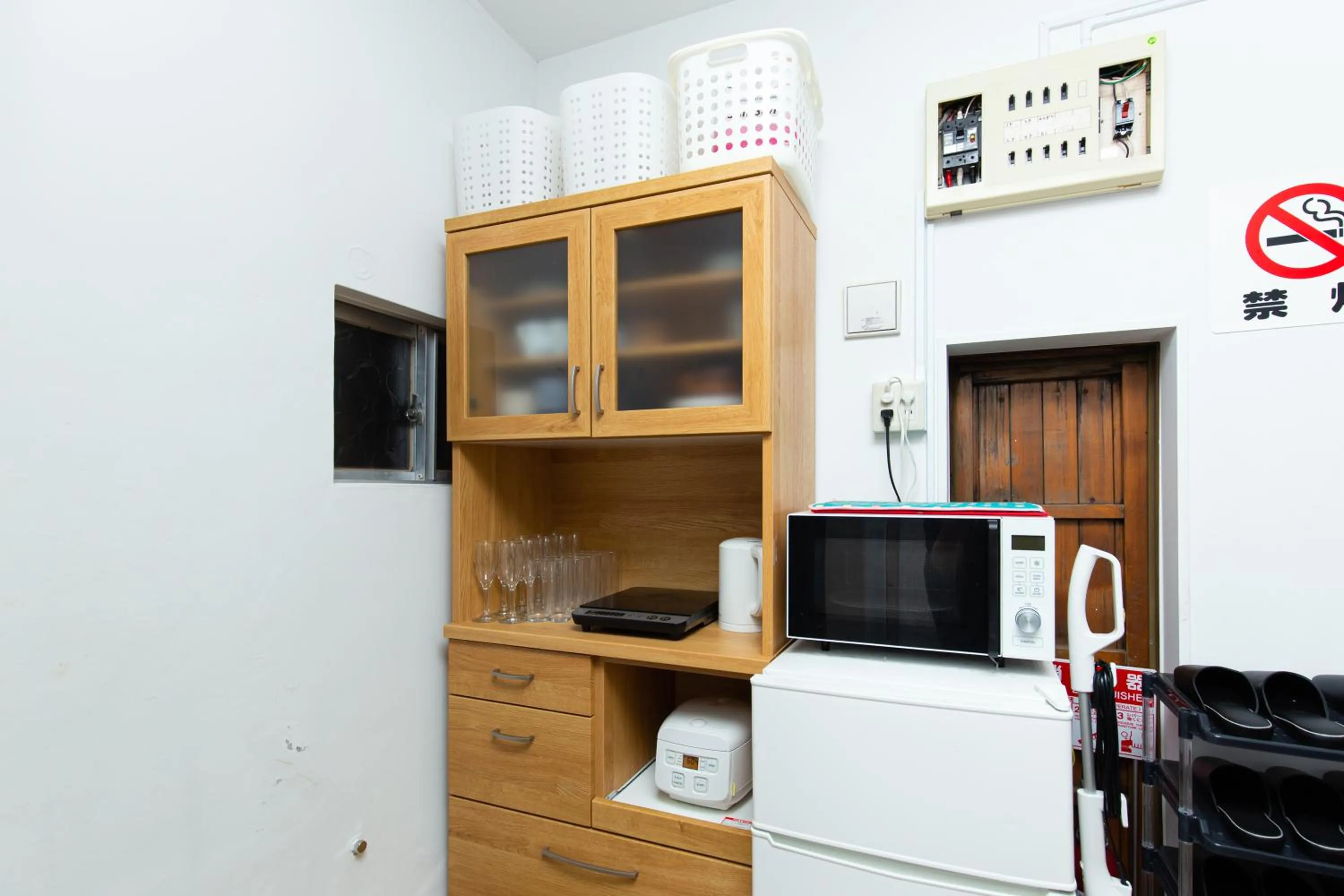 Kitchen or kitchenette in Wonderful Stay Tokyo Shinjuku