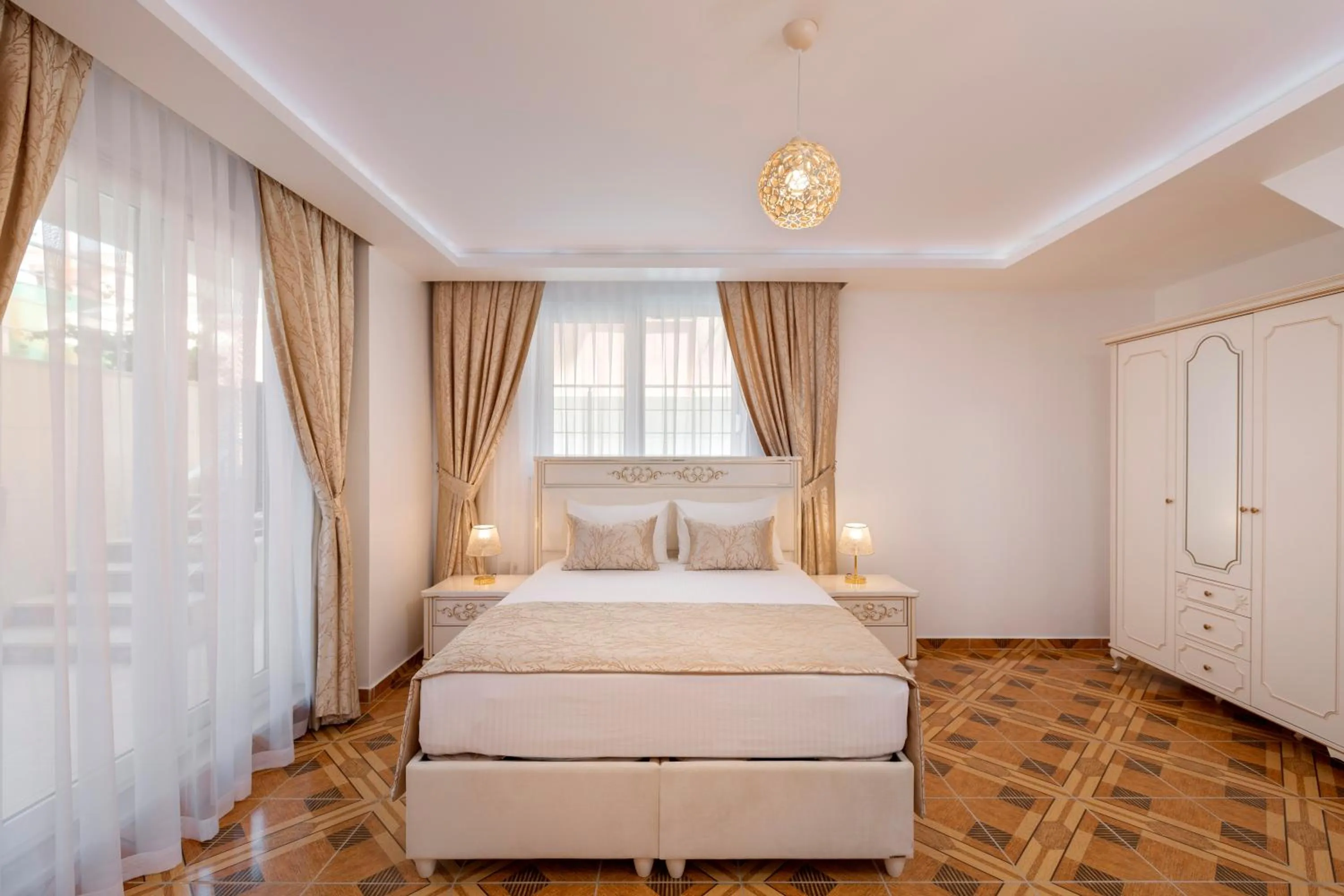 Bed in Onix Apart Hotel