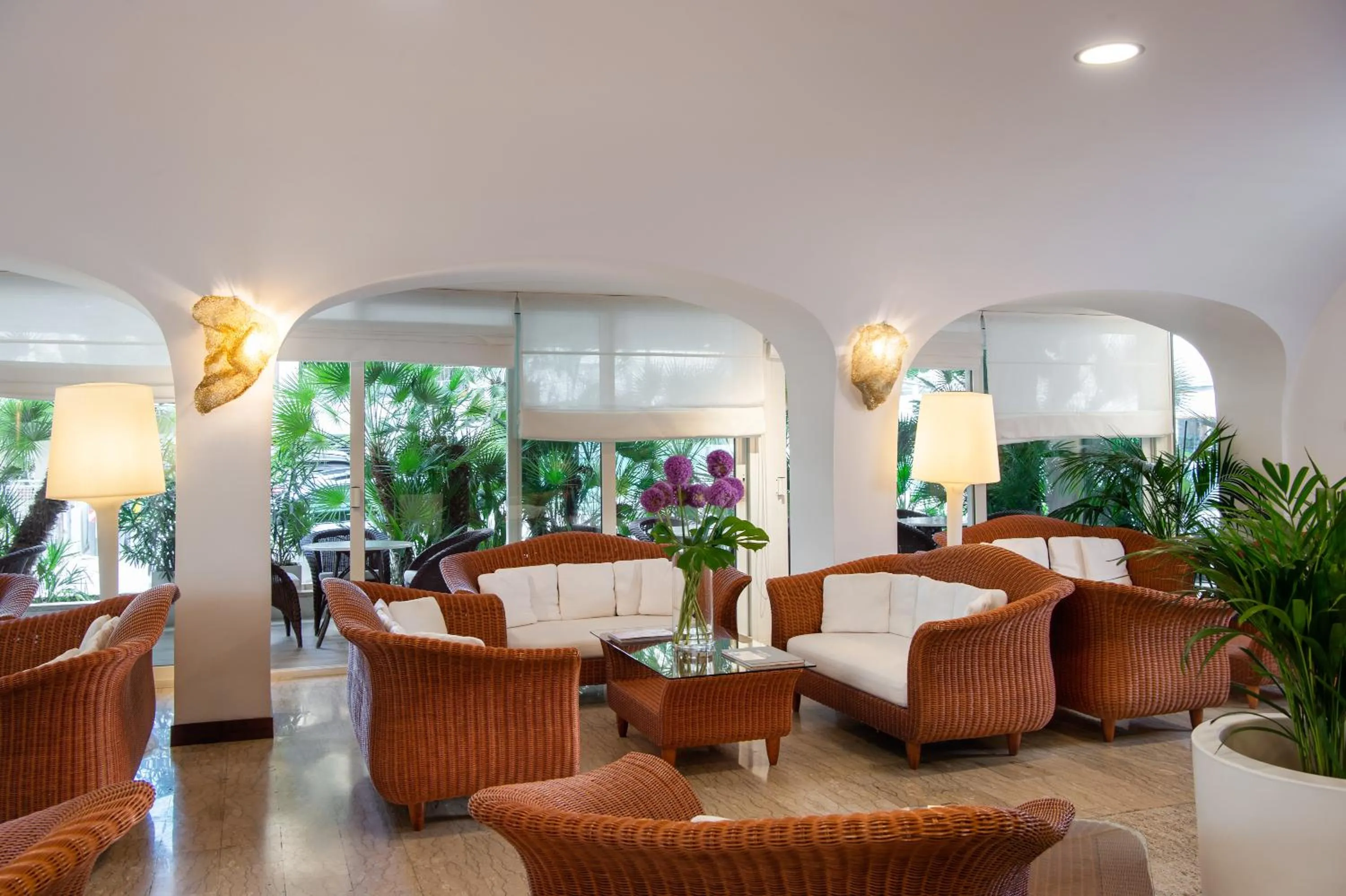 Lobby or reception in Hotel Maddalena