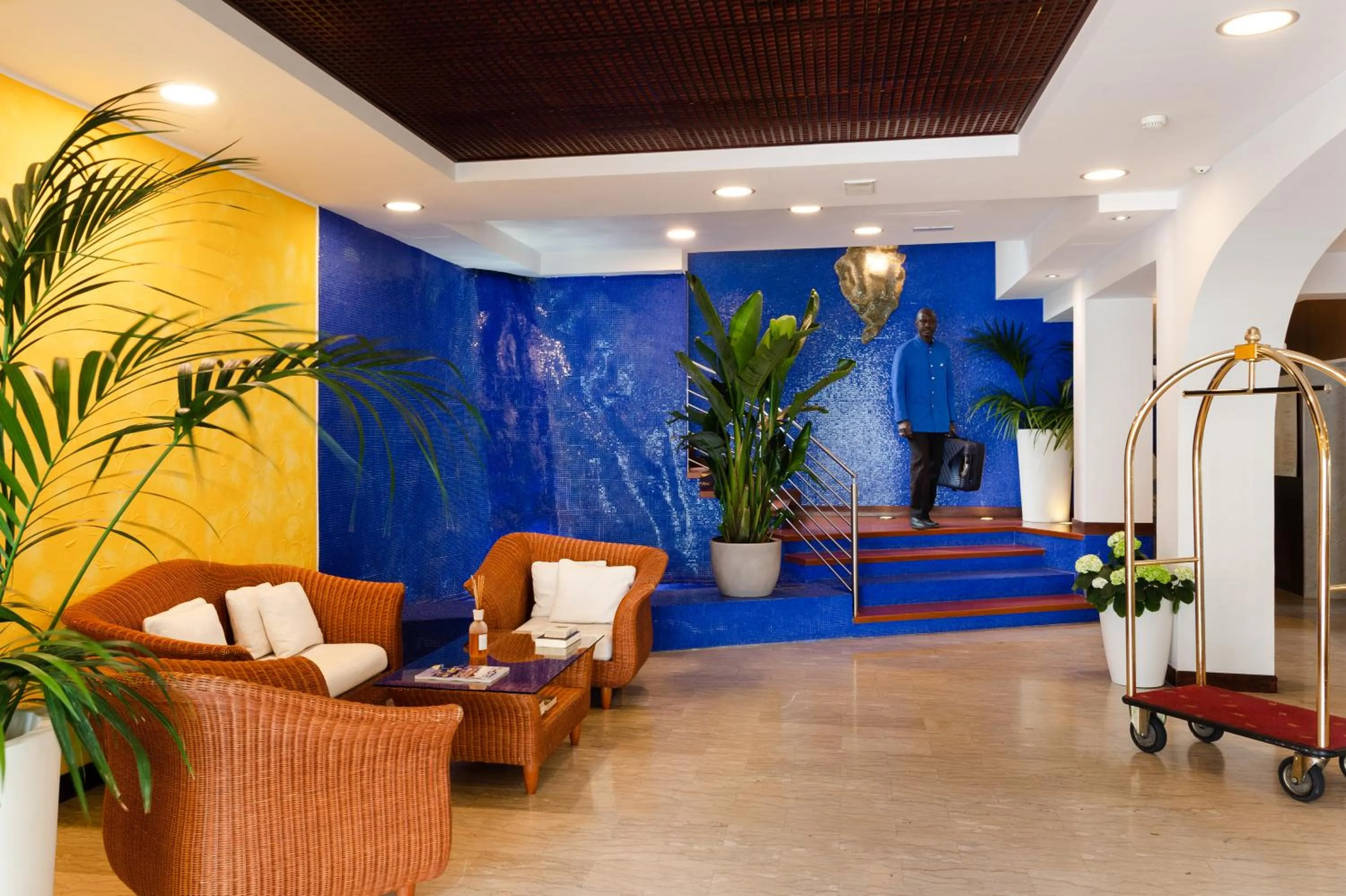 Lobby or reception in Hotel Maddalena