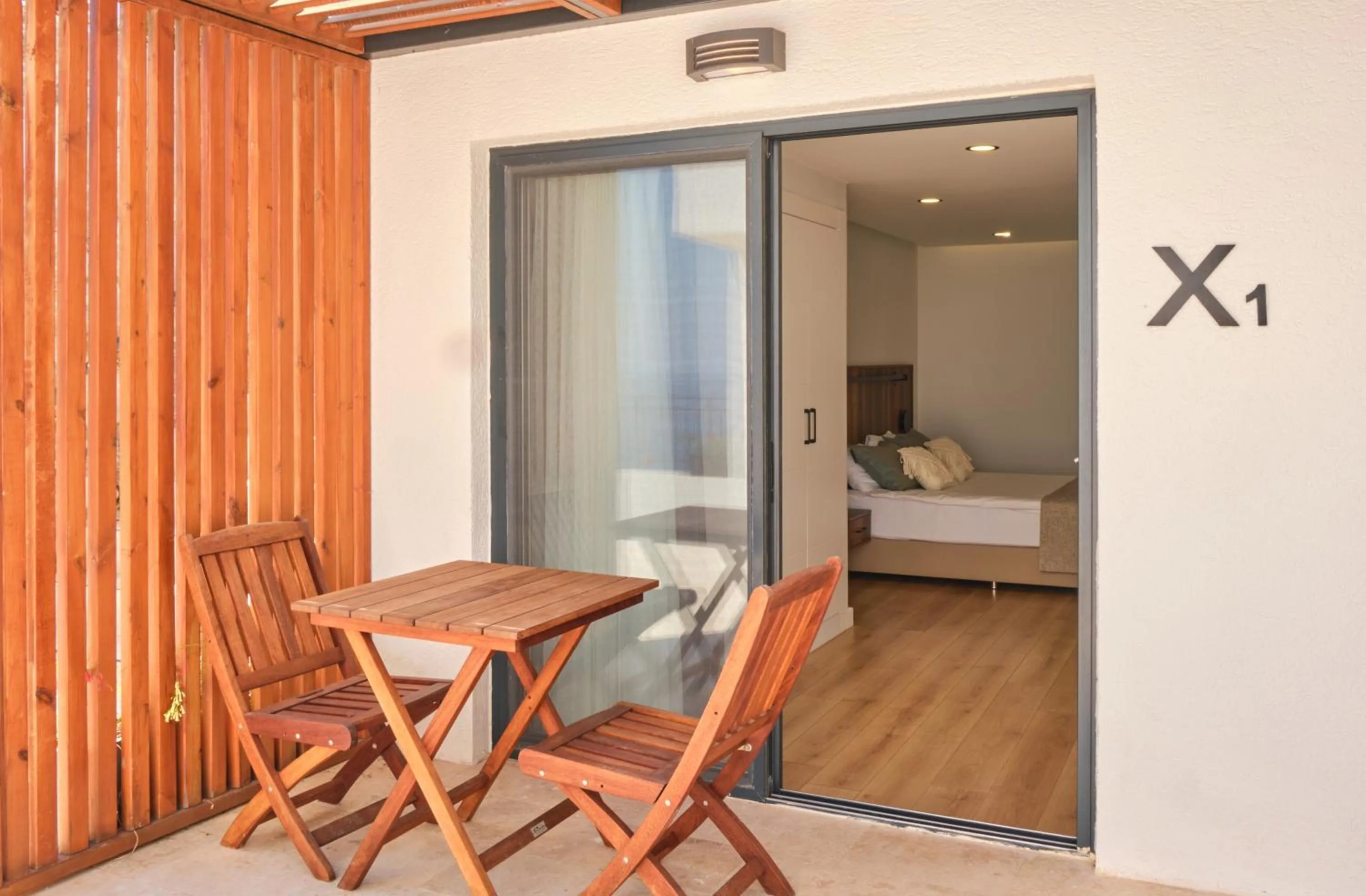 Balcony/Terrace in niXie Hotel & Beach - Adult Only