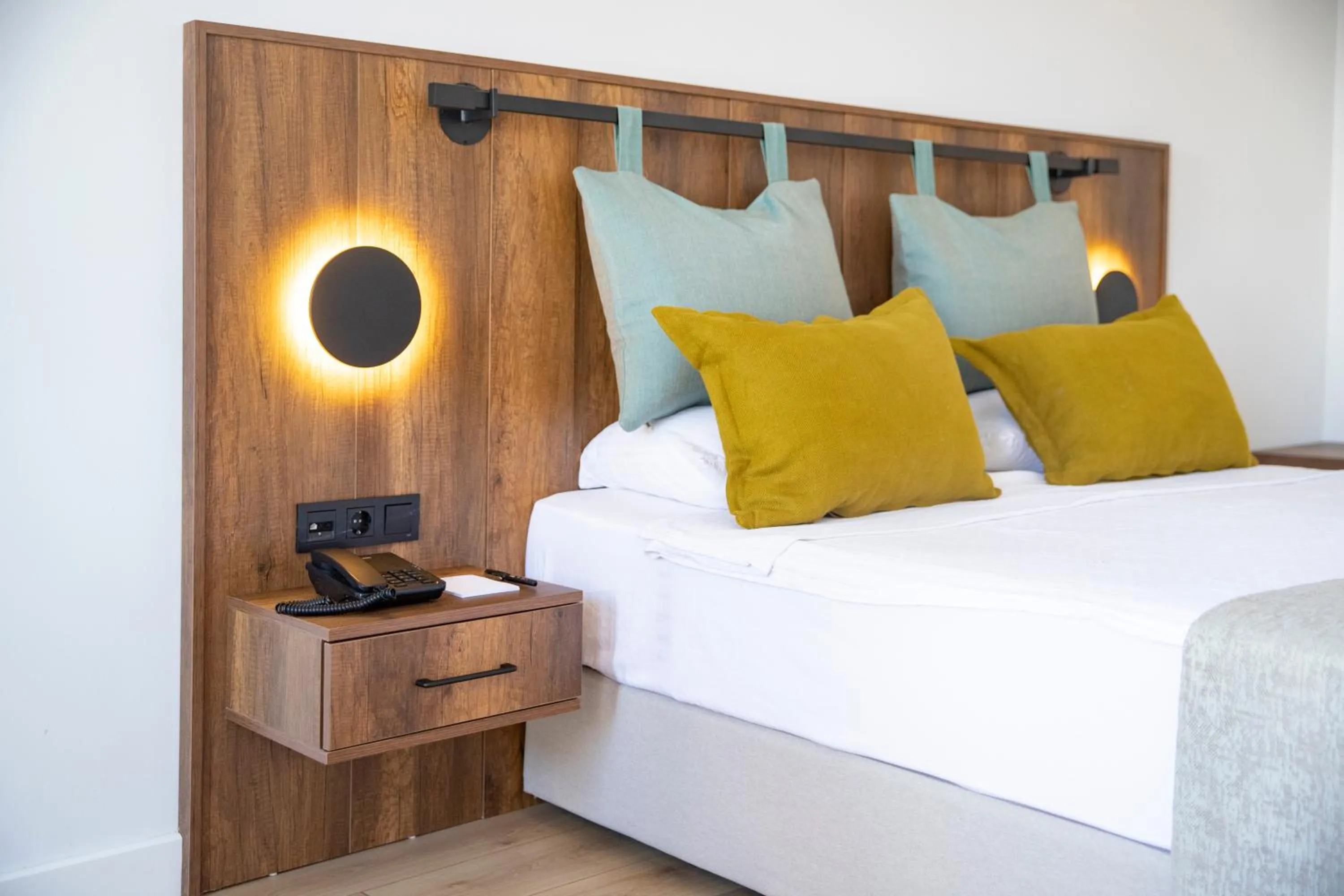 Bed in niXie Hotel & Beach - Adult Only