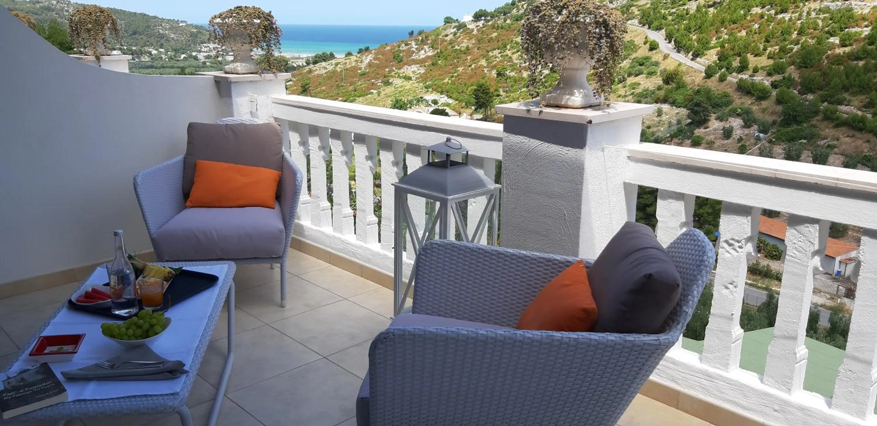 Balcony/Terrace in La Locanda della Castellana adults only