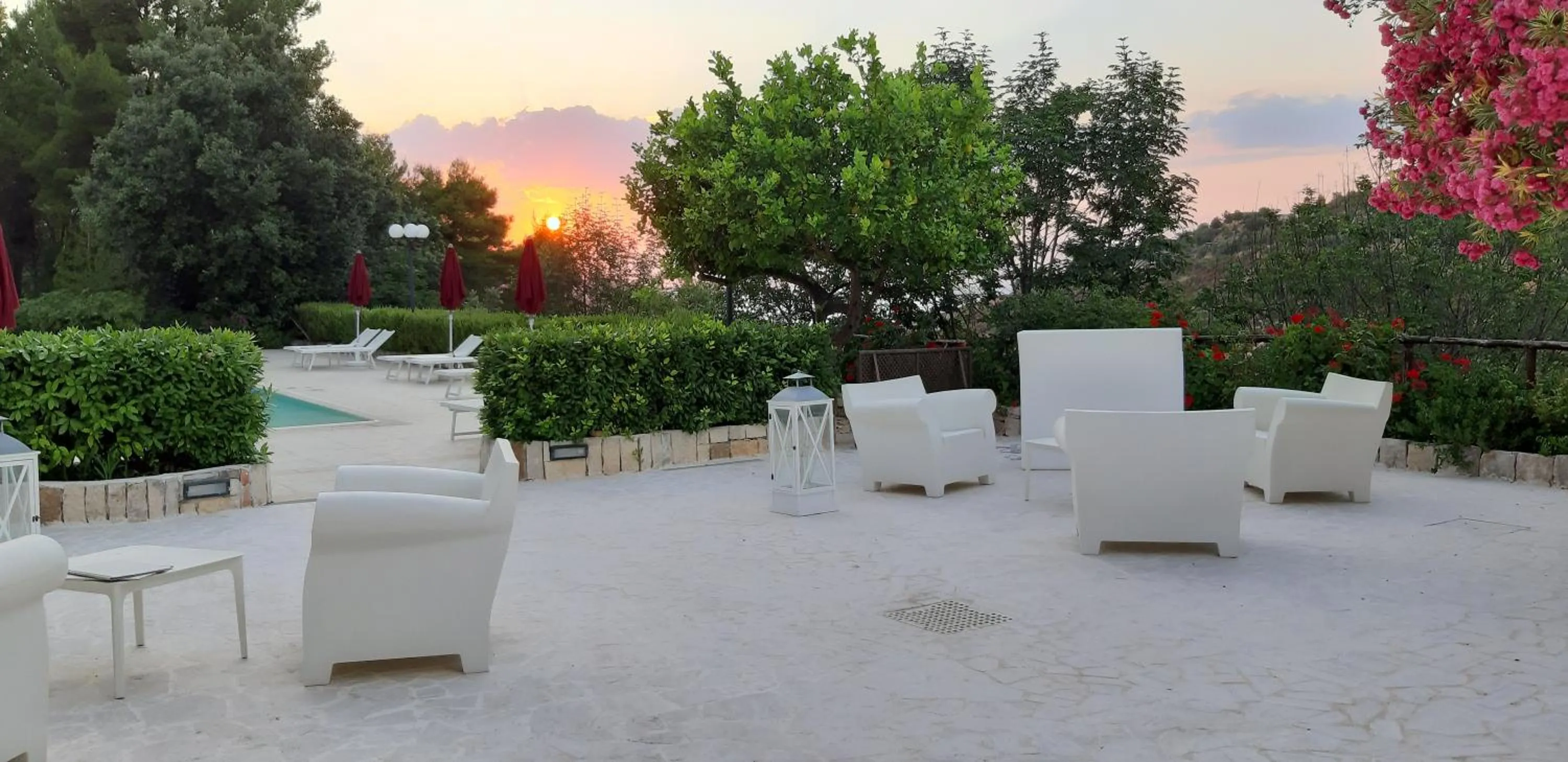 Patio in La Locanda della Castellana adults only