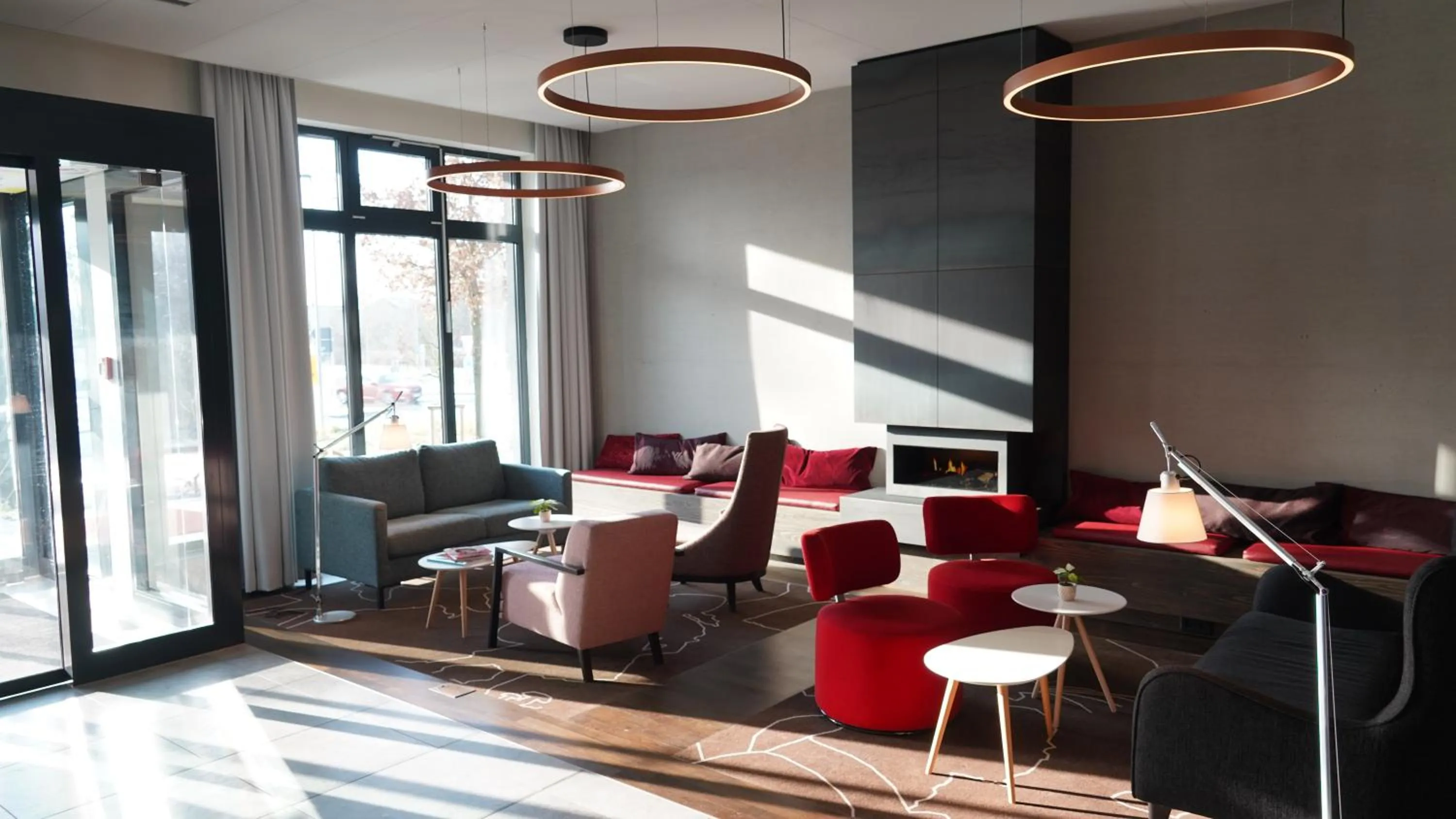 Lobby or reception in Grimm´s Berlin Potsdam