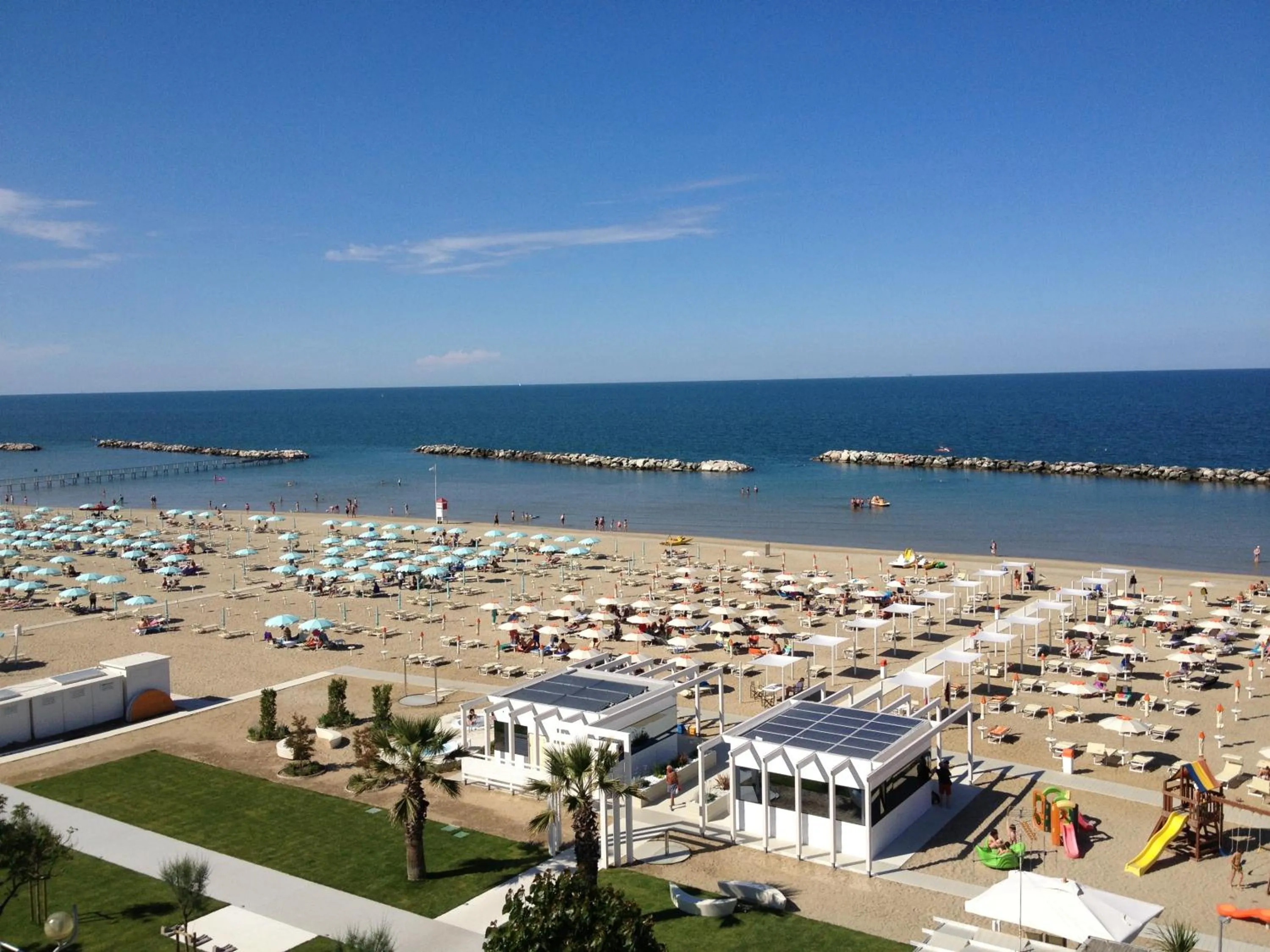 Beach in Hotel Ida