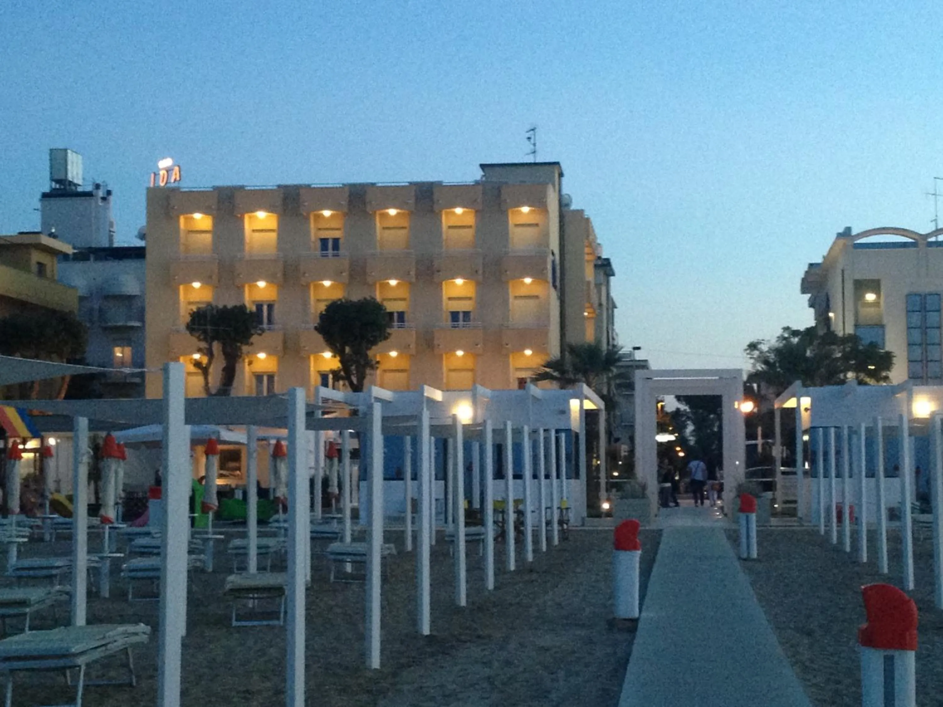 Facade/entrance in Hotel Ida