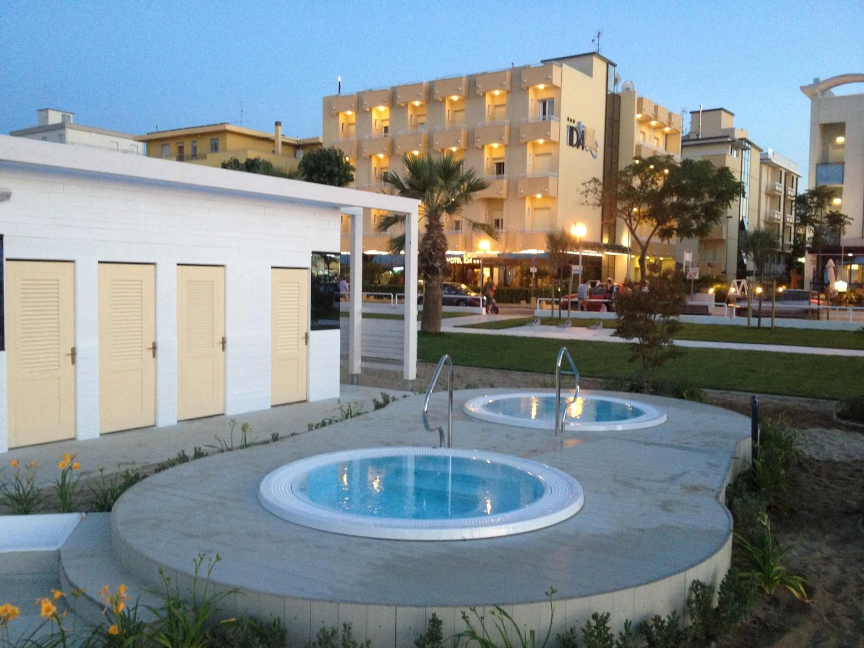 Property building in Hotel Ida