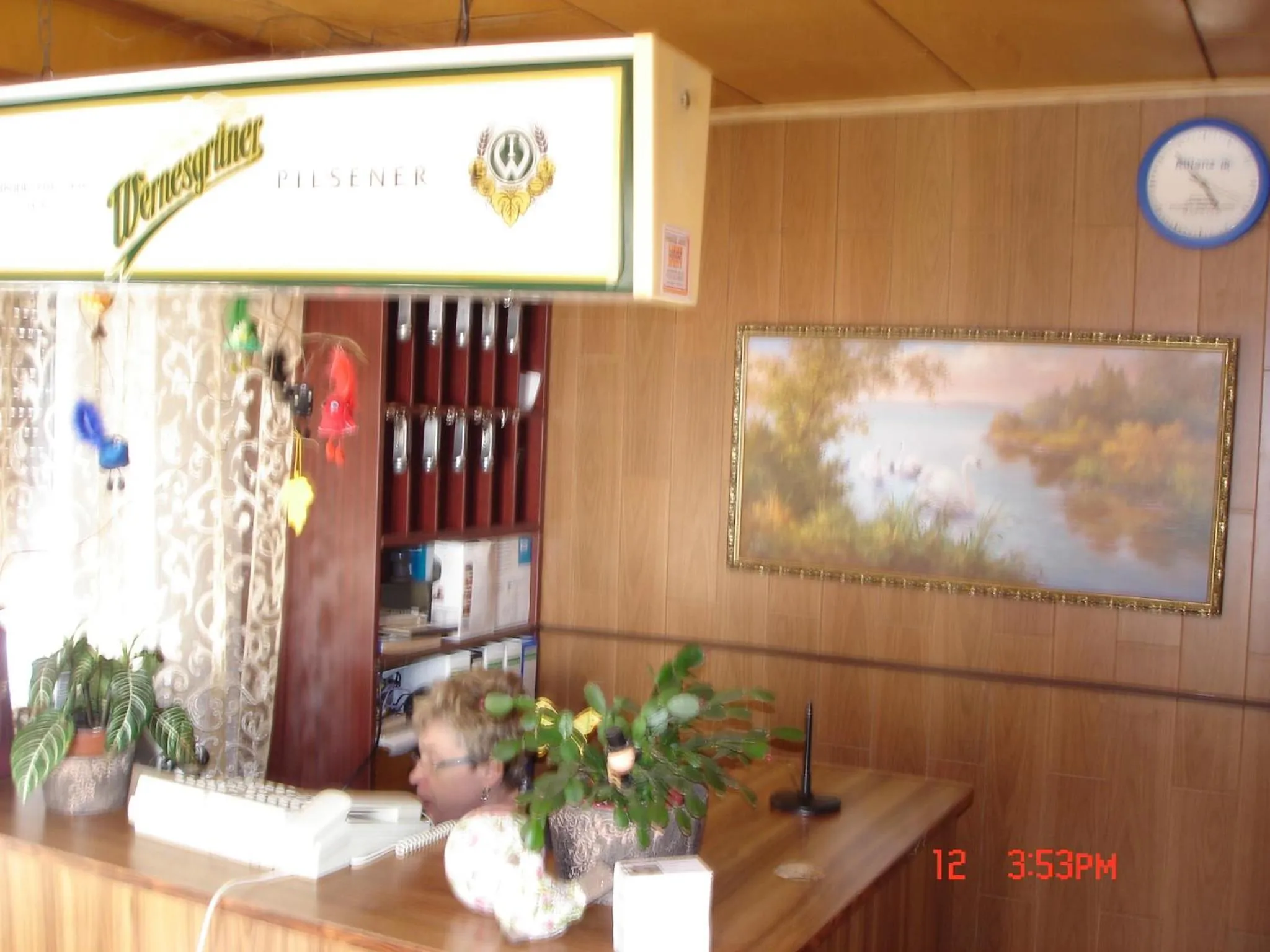 Lobby or reception in Pension zum Schwanenteich