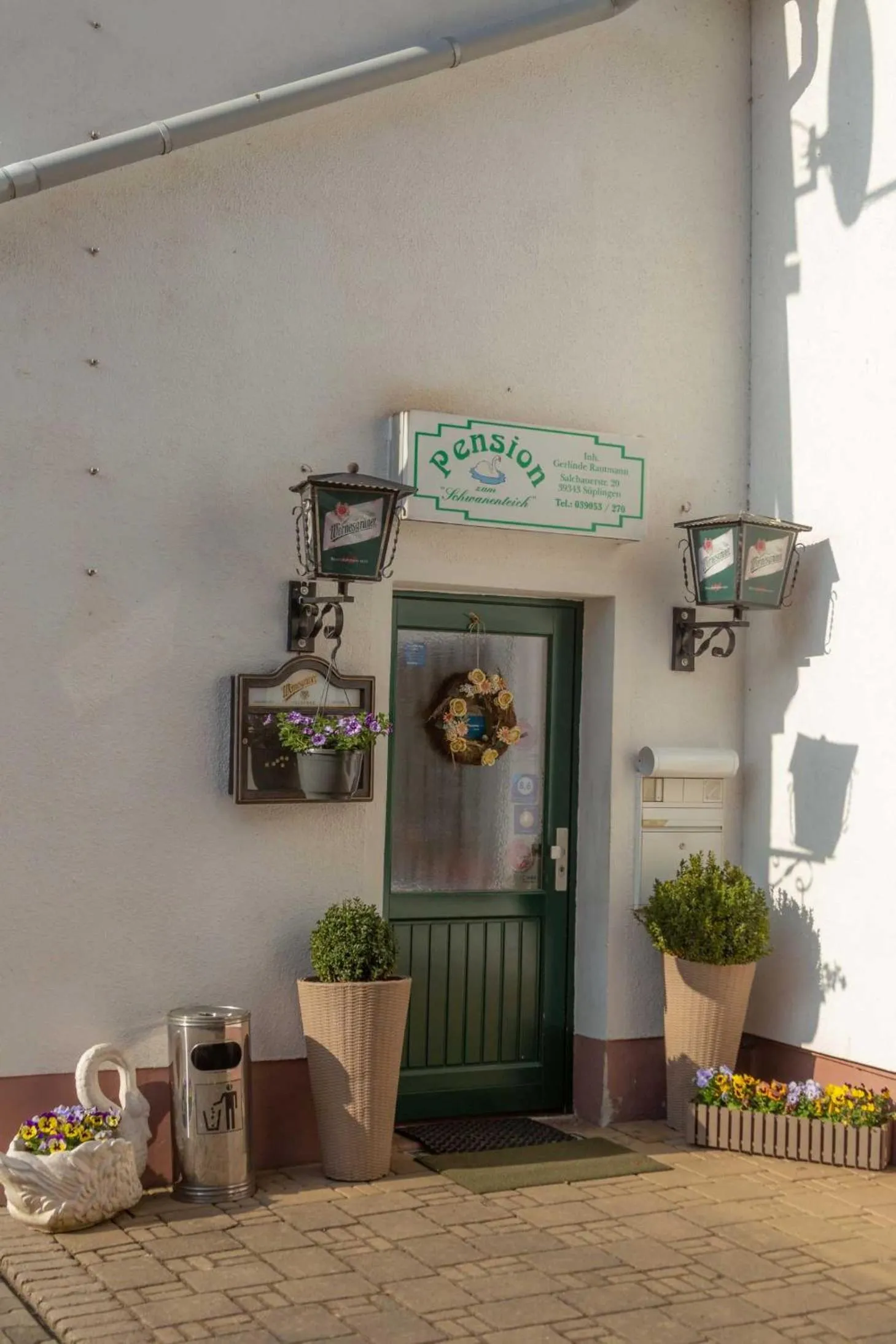 Property building in Pension zum Schwanenteich