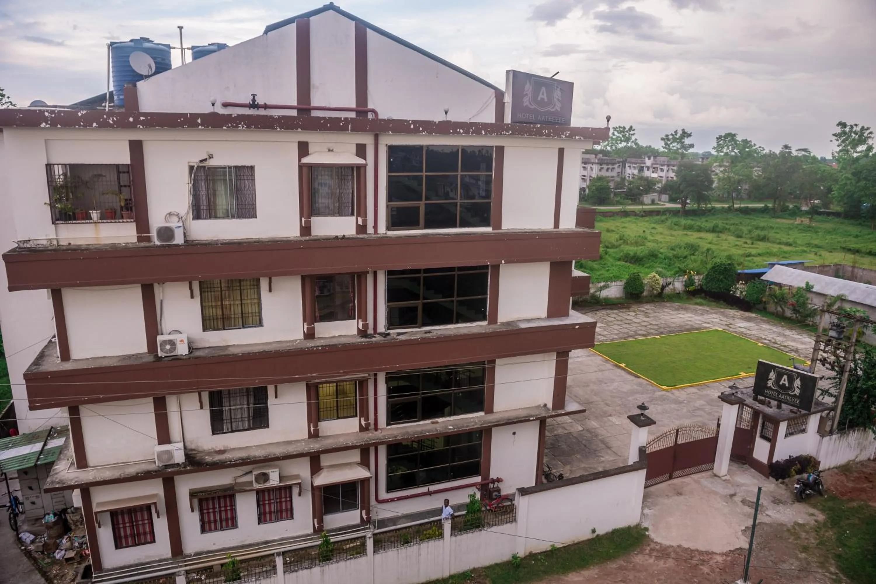 Property building in Hotel Aatreyee