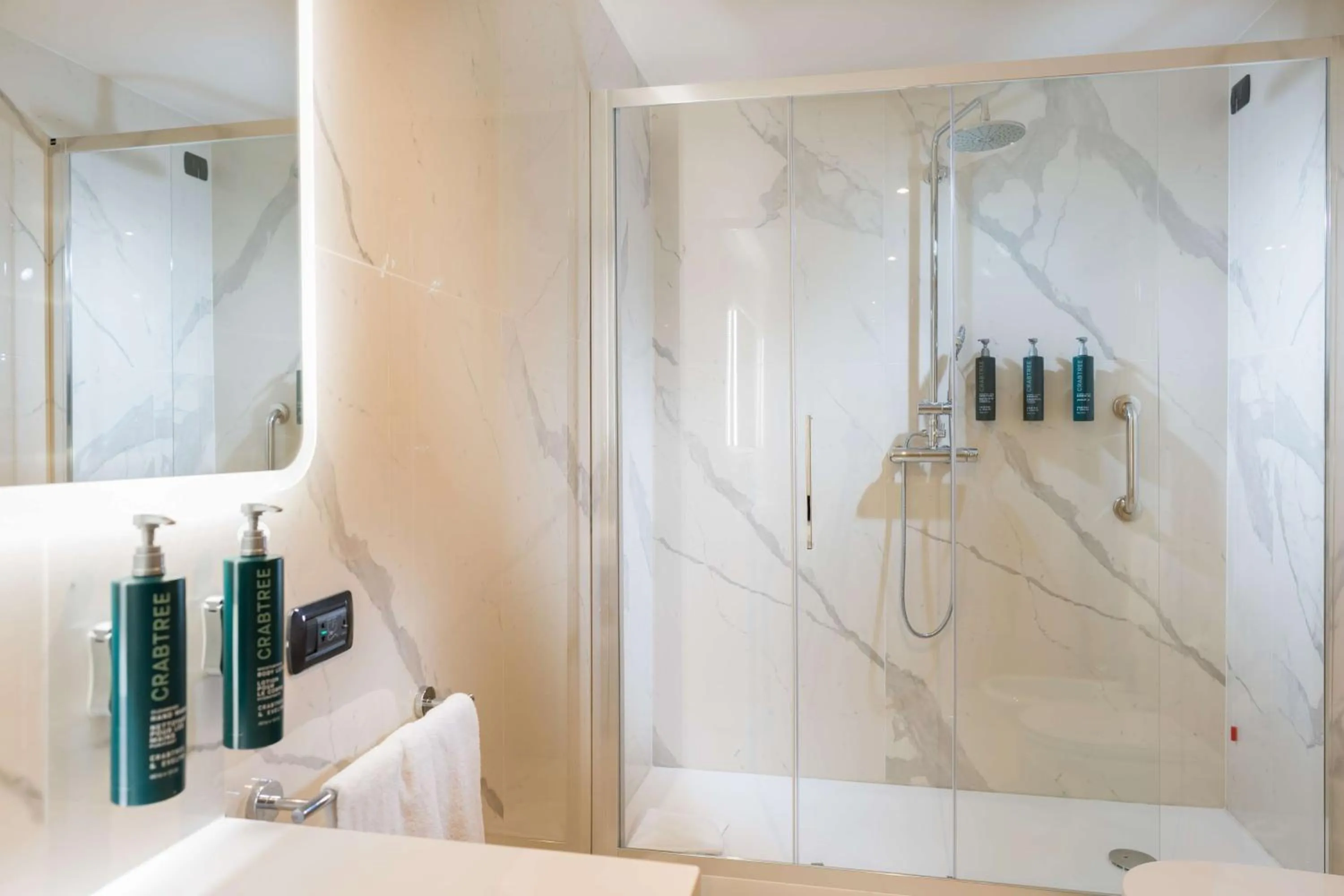 Bathroom in Hilton Garden Inn Milan Malpensa