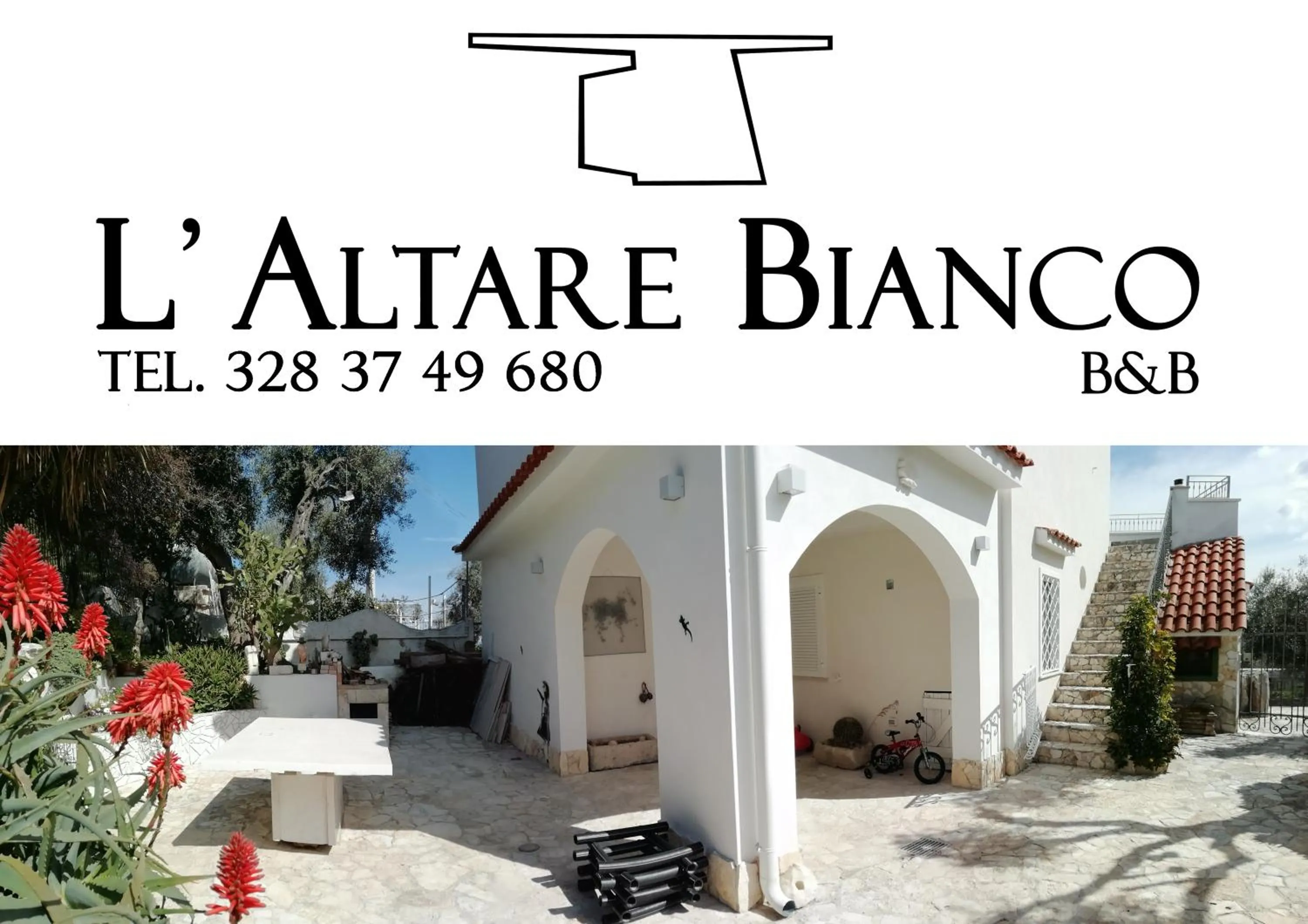 Property building in B&B L'Altare Bianco