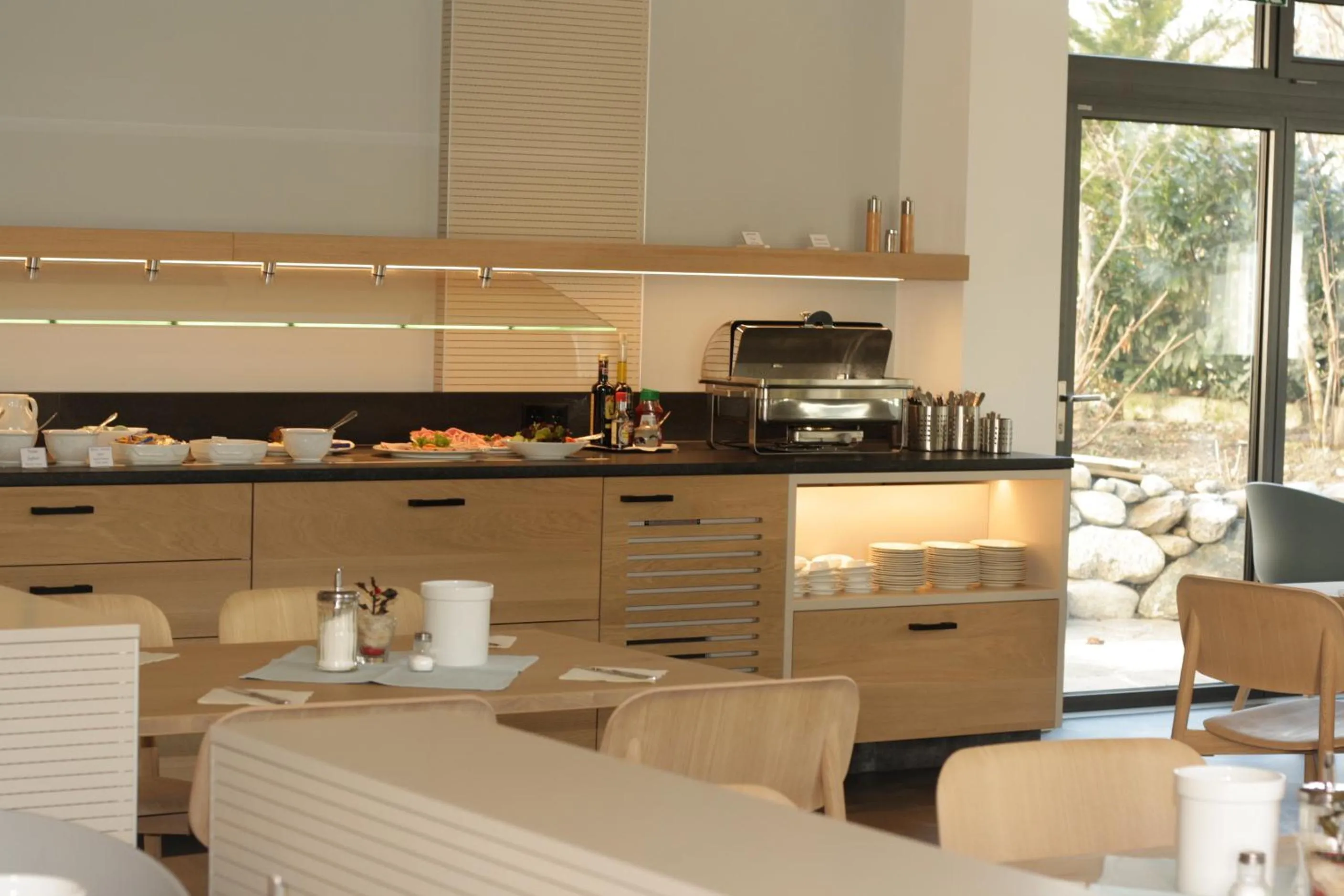 Buffet breakfast in Hotel Waldhorn