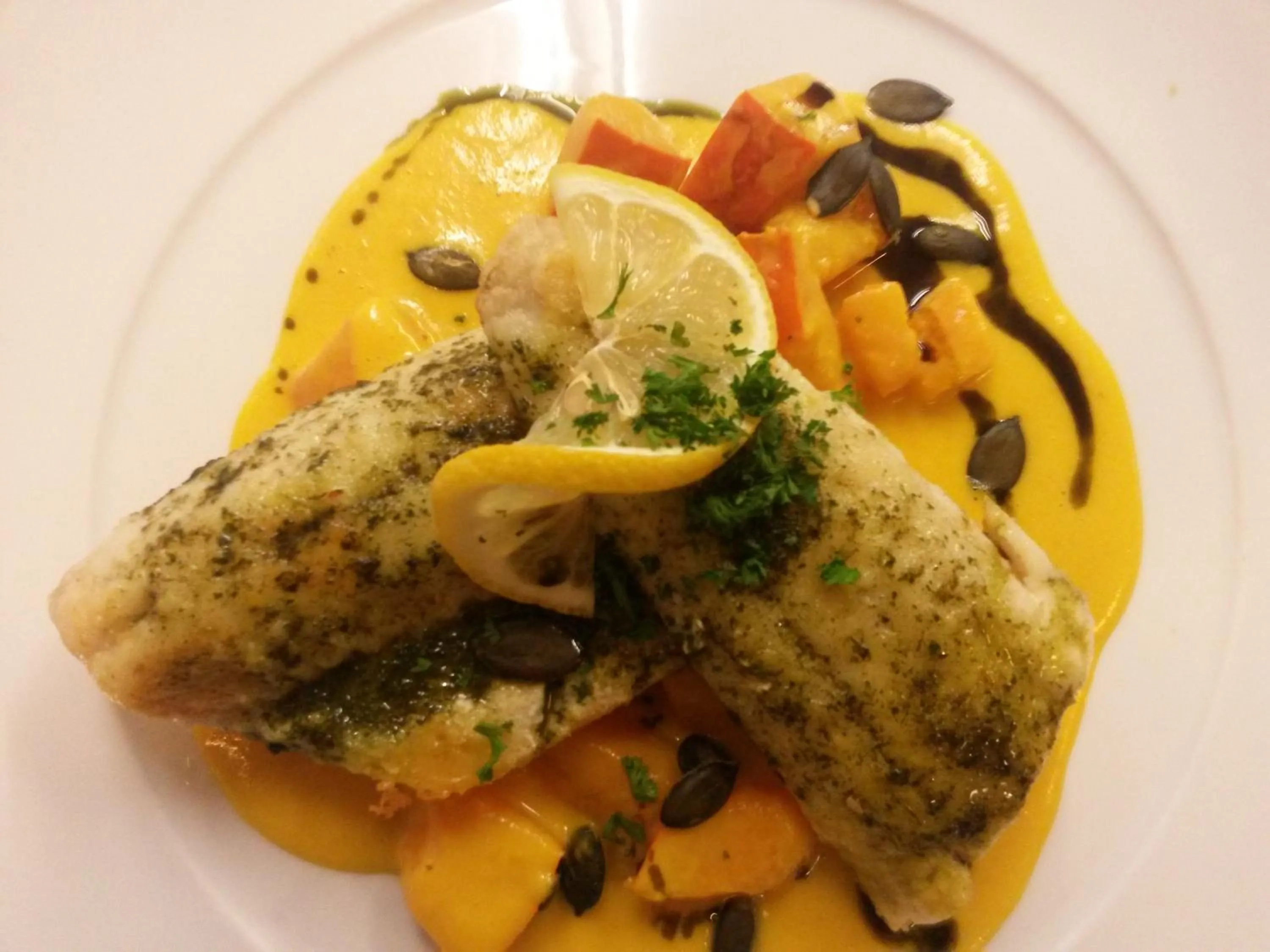 Dinner in Hotel Waldhorn