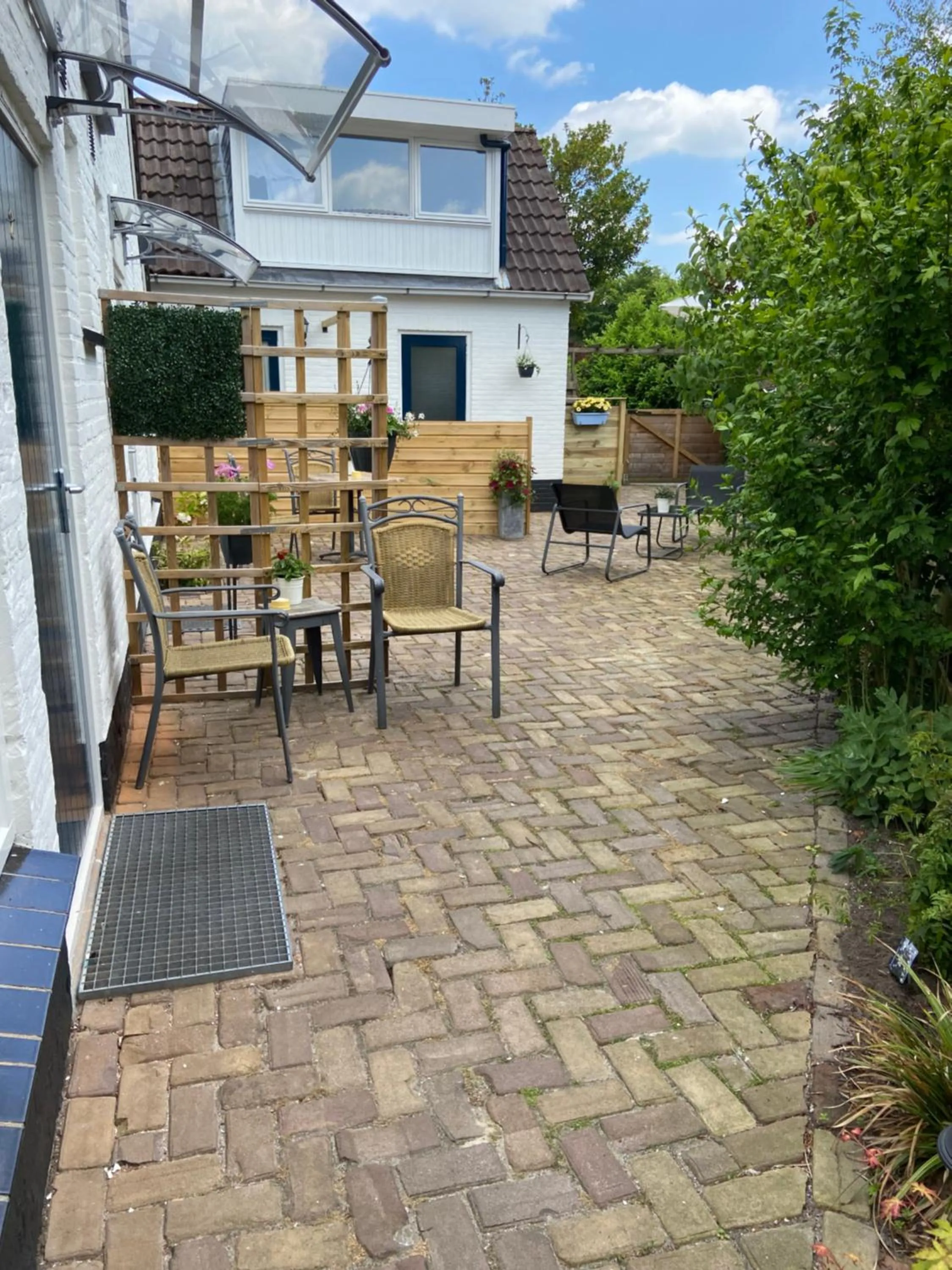 Balcony/Terrace in De Posthoorn