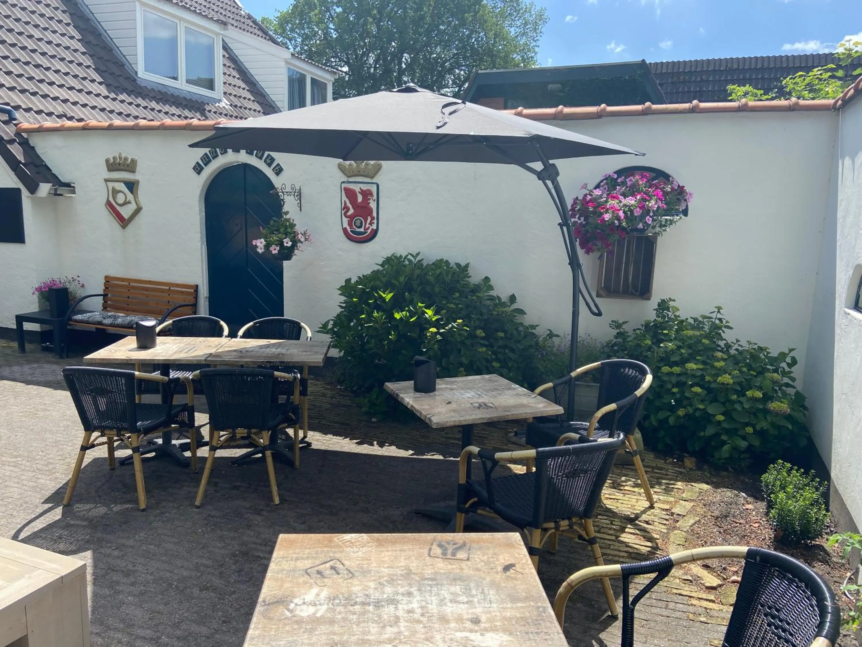 Balcony/Terrace in De Posthoorn