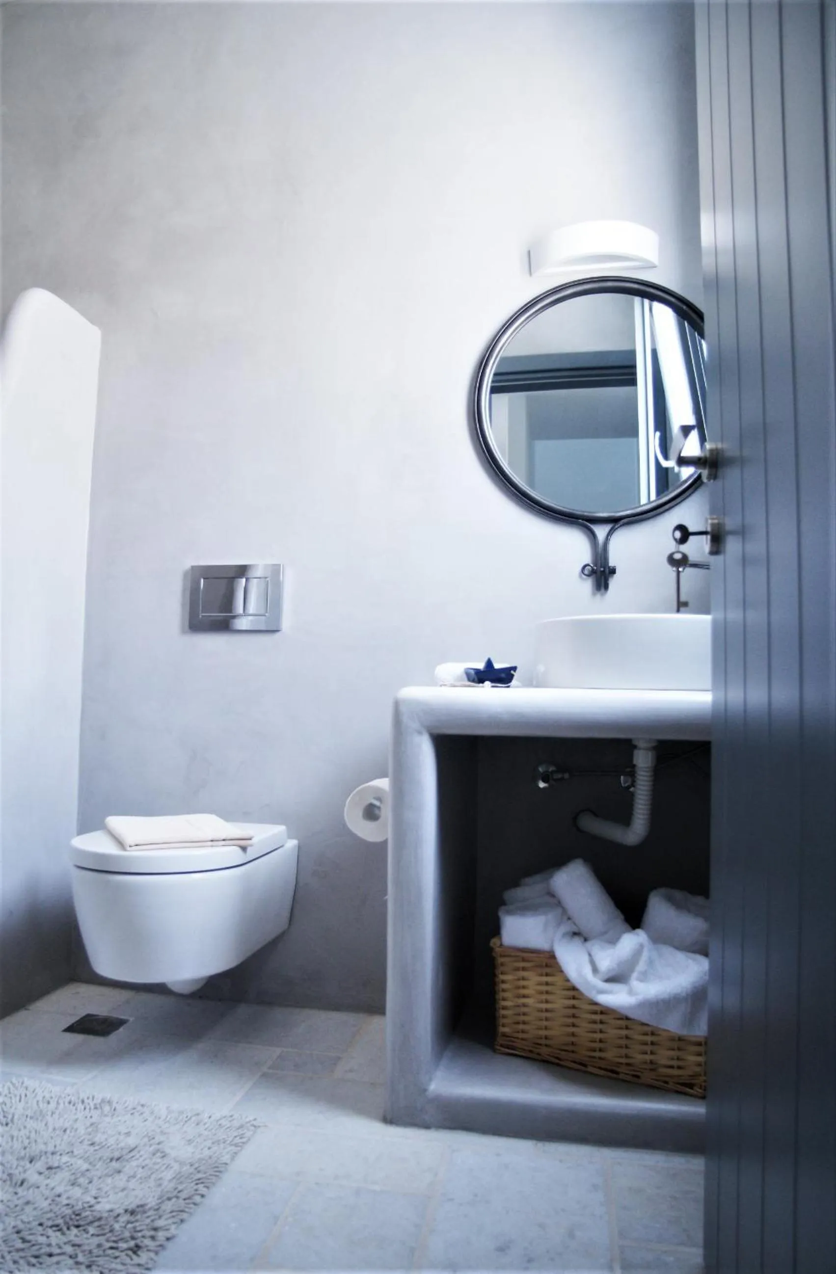 Toilet in Krotiri View Paros