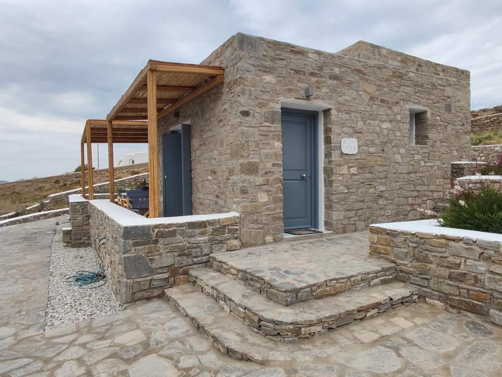 Natural landscape in Krotiri View Paros