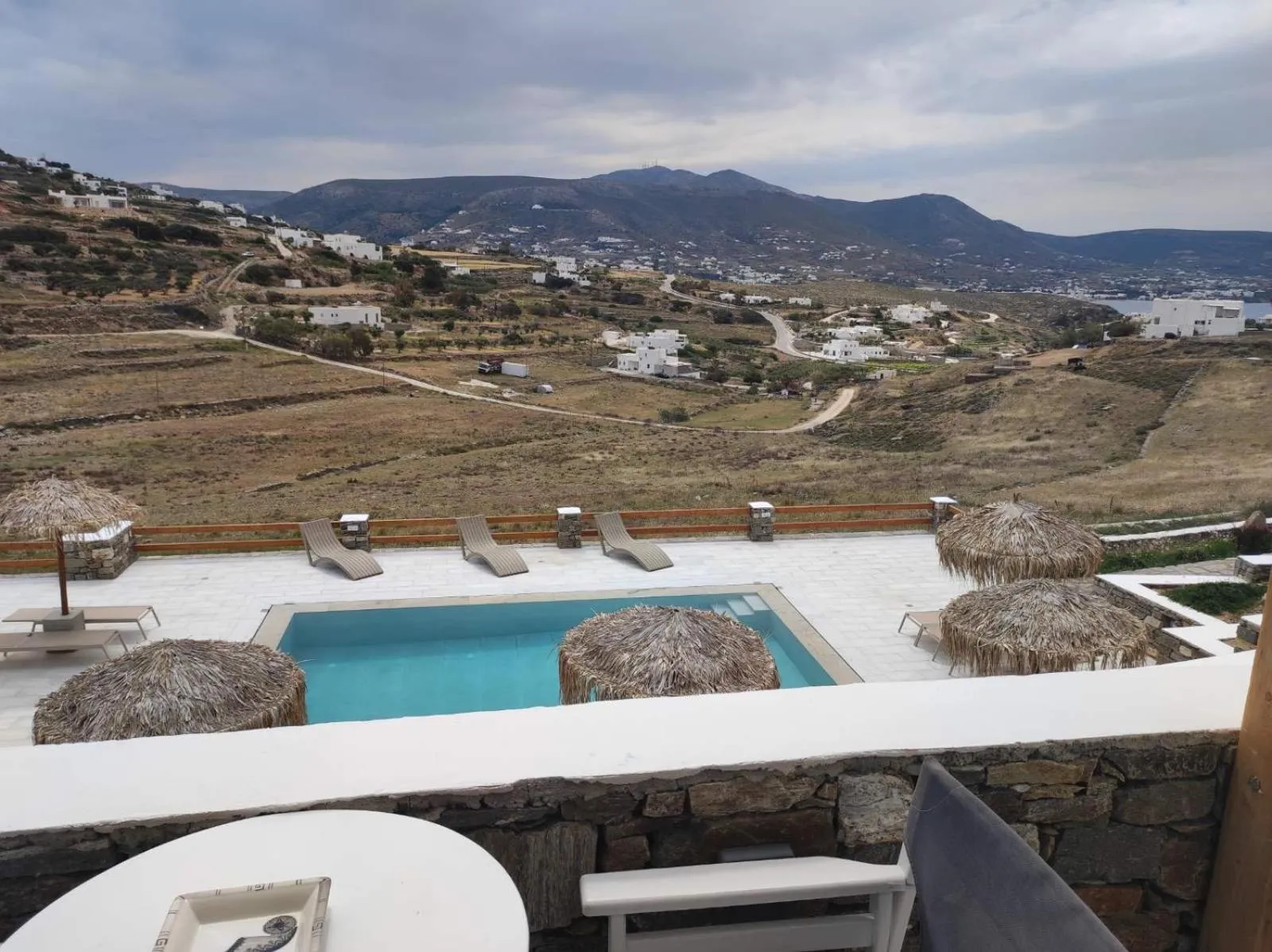 Natural landscape in Krotiri View Paros