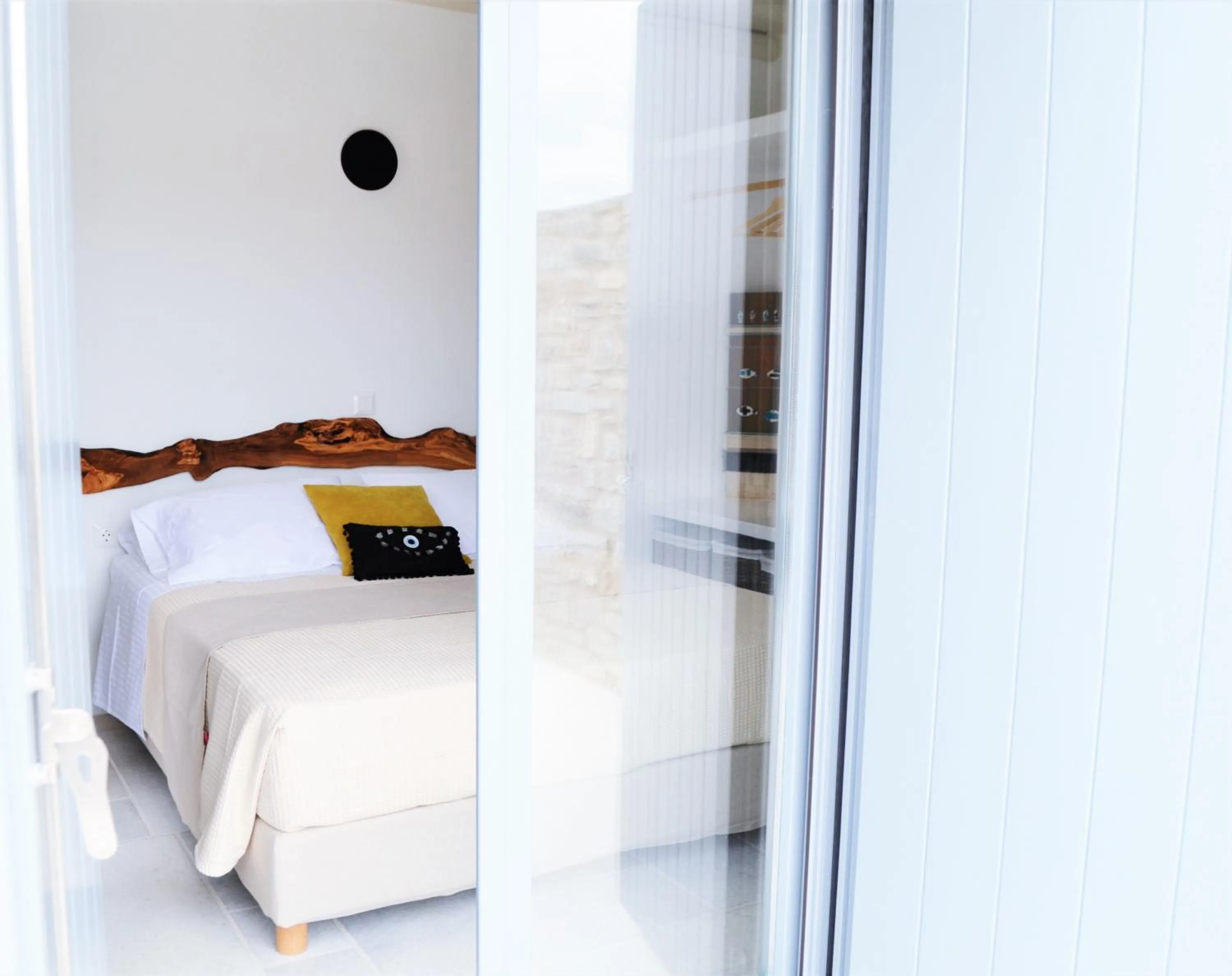 View (from property/room), Bed in Krotiri View Paros