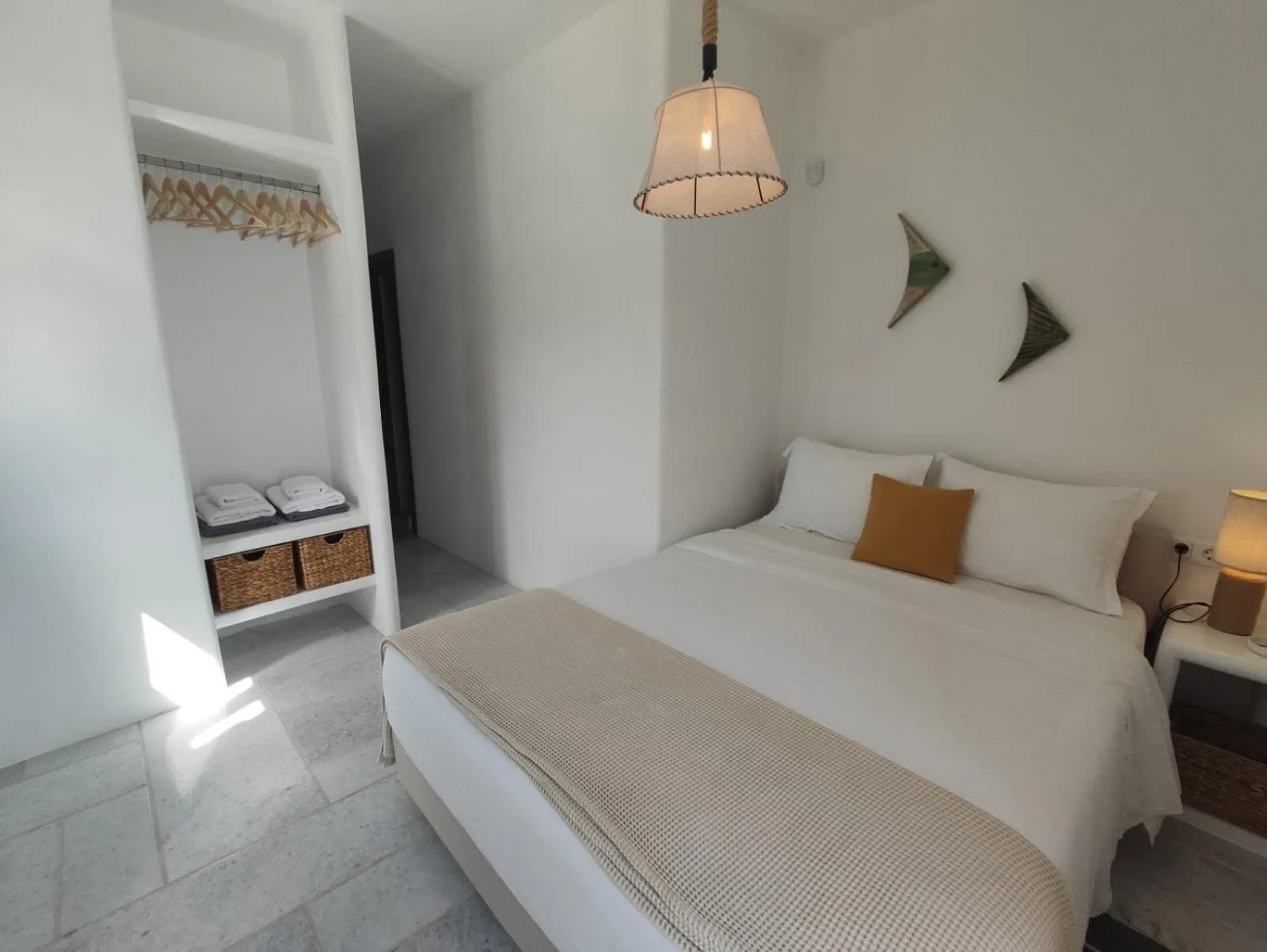 Bed in Krotiri View Paros