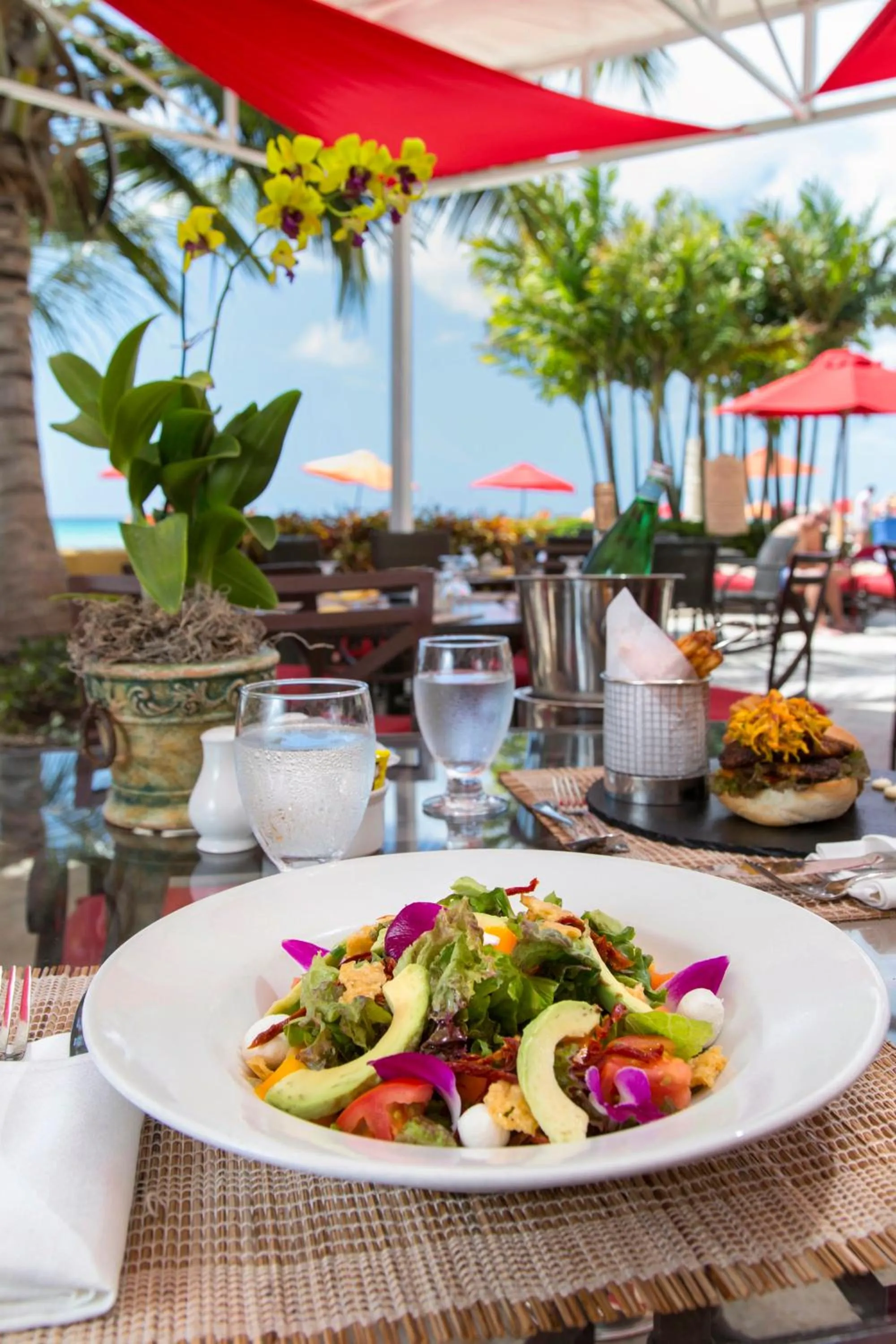 Food in O2 Beach Club & Spa All Inclusive by Ocean Hotels