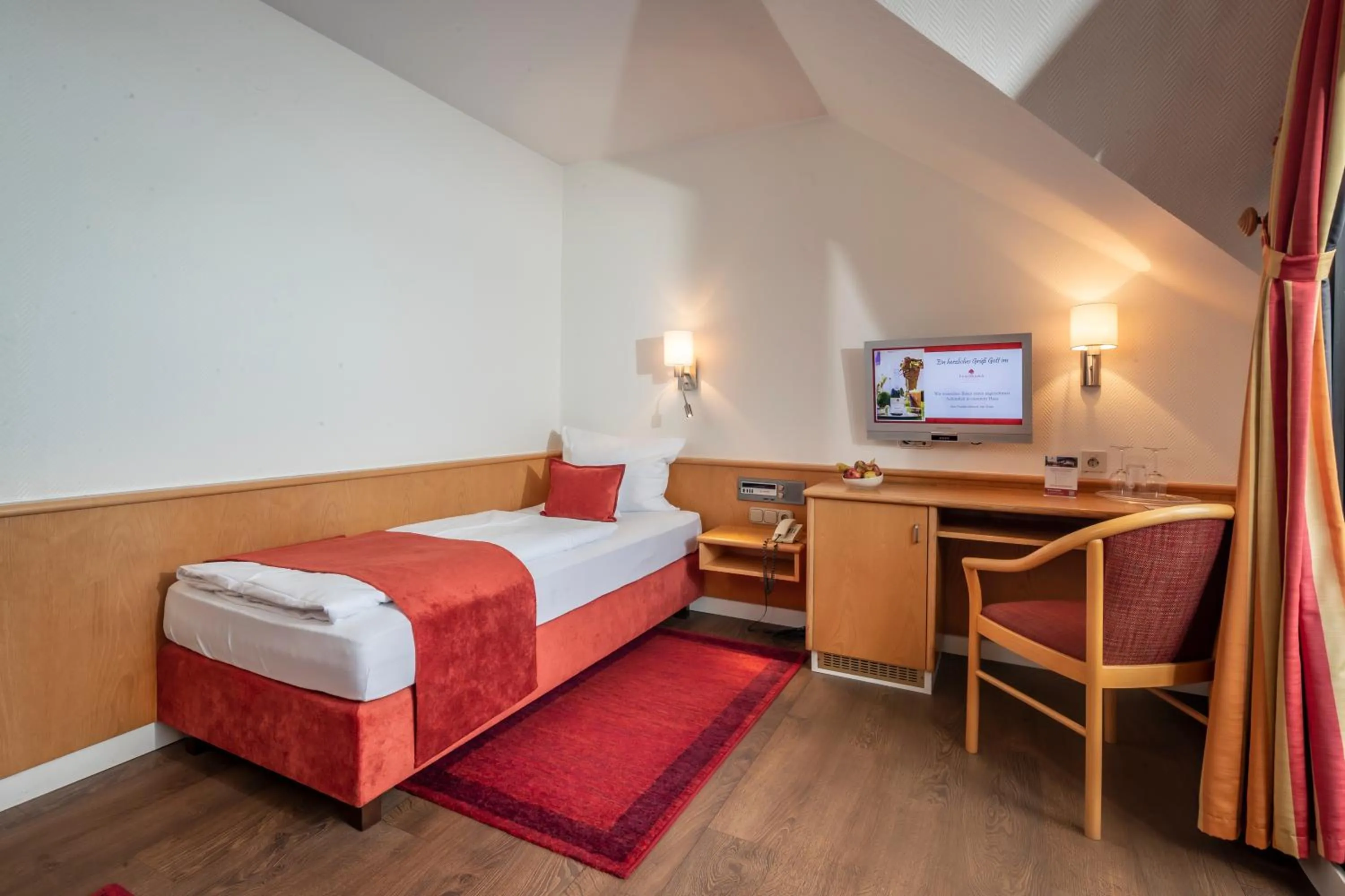 Photo of the whole room, Bed in PANORAMA Hotel Heimbuchenthal