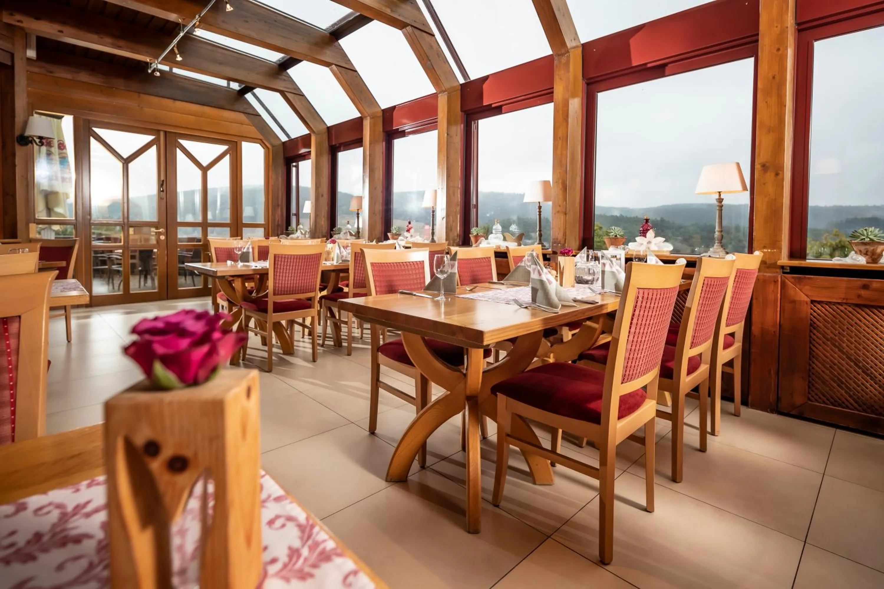 Restaurant/places to eat in PANORAMA Hotel Heimbuchenthal