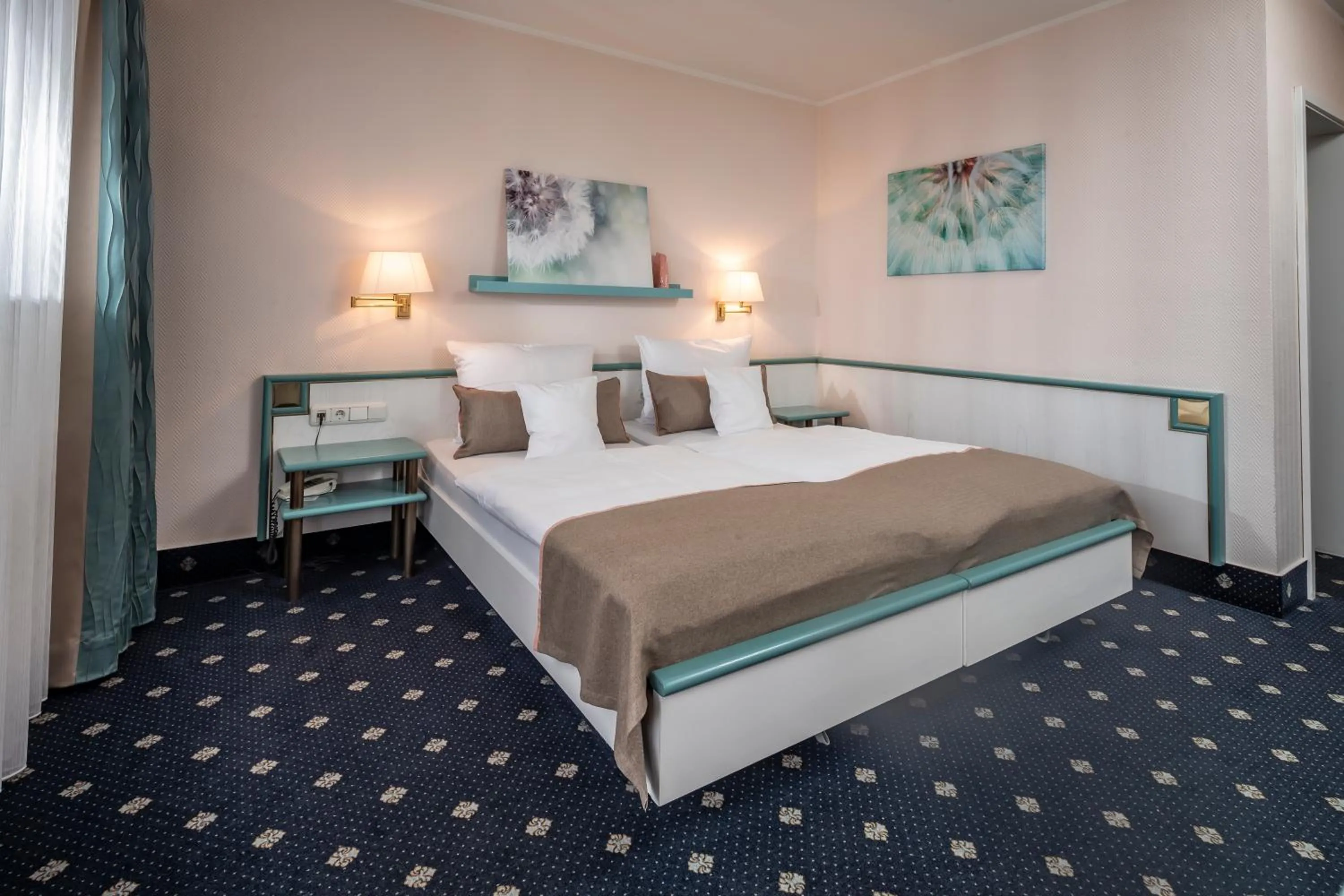 Photo of the whole room, Bed in PANORAMA Hotel Heimbuchenthal