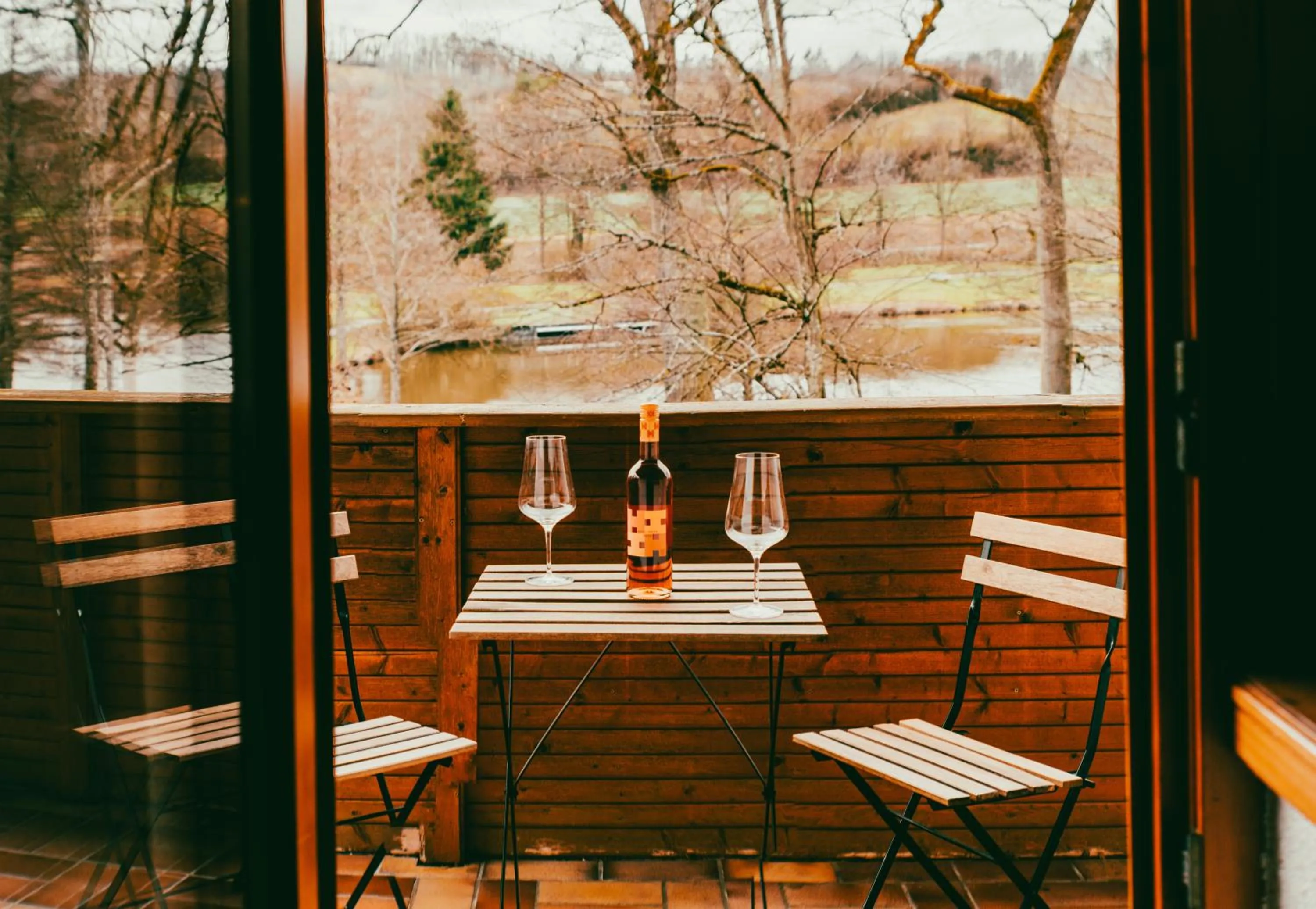 Balcony/Terrace in Hotel-Restaurant Kreuzberghof Tagungs- und Veranstaltungshotel