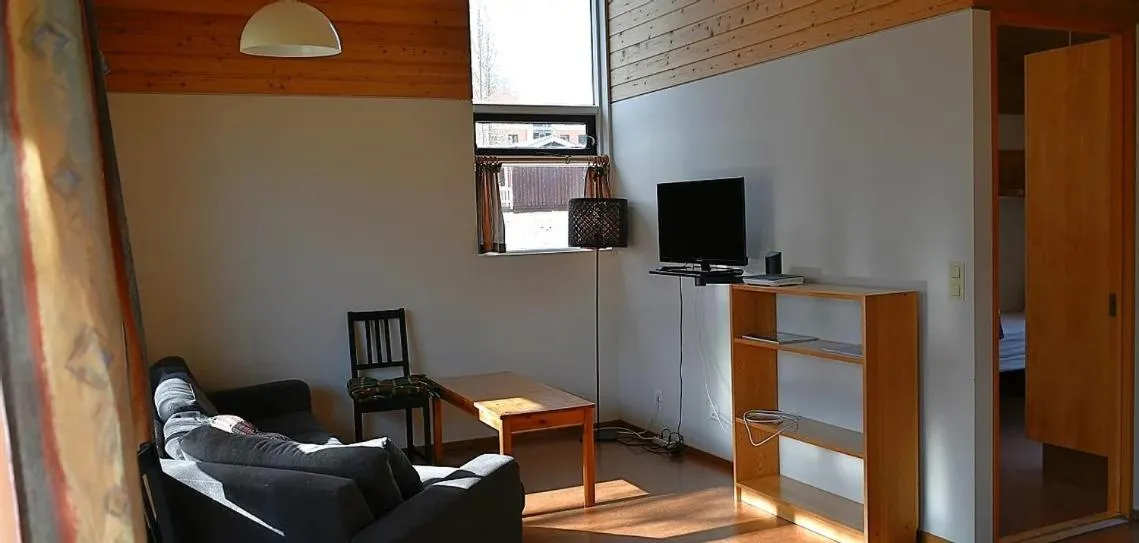 Living room in Kaffi Holar Cottages and Apartments