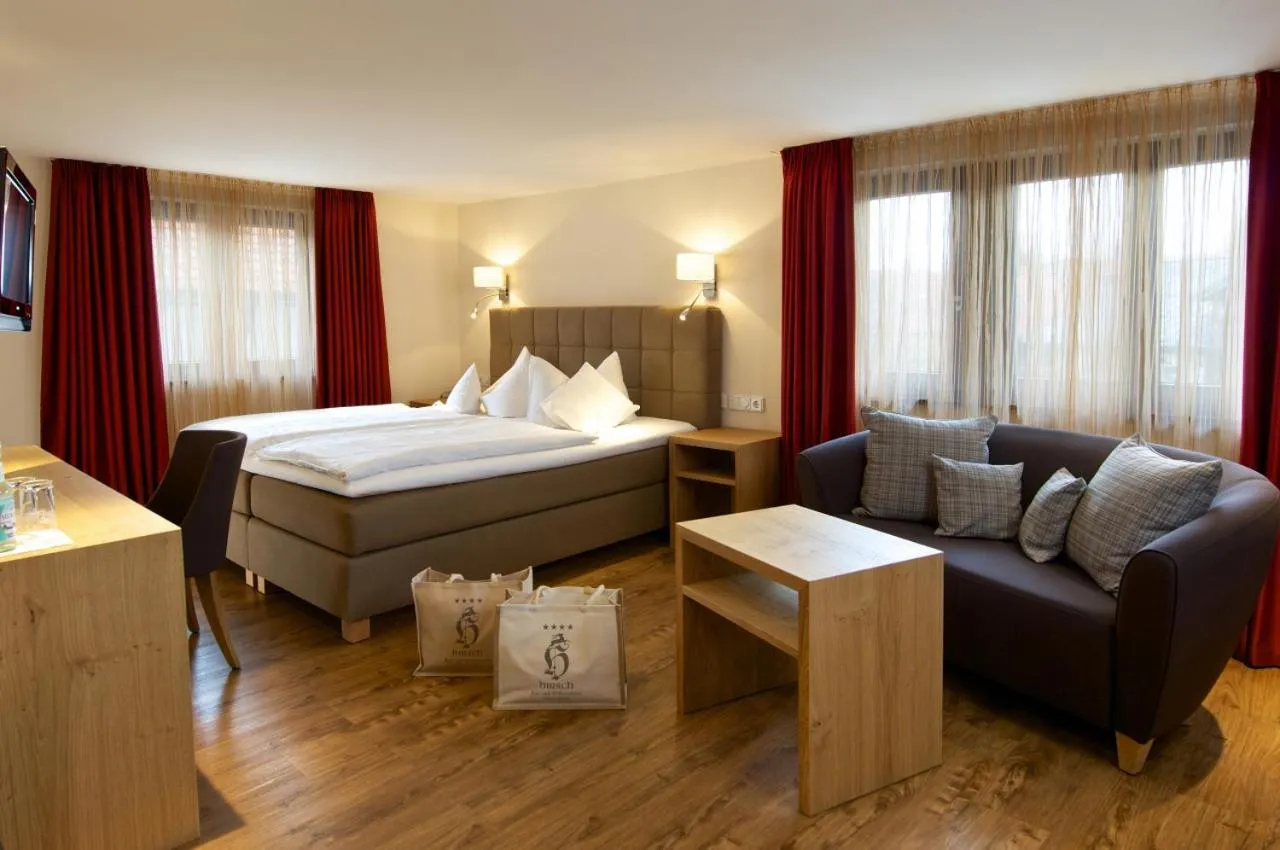Photo of the whole room, Bed in Hotel Hirsch