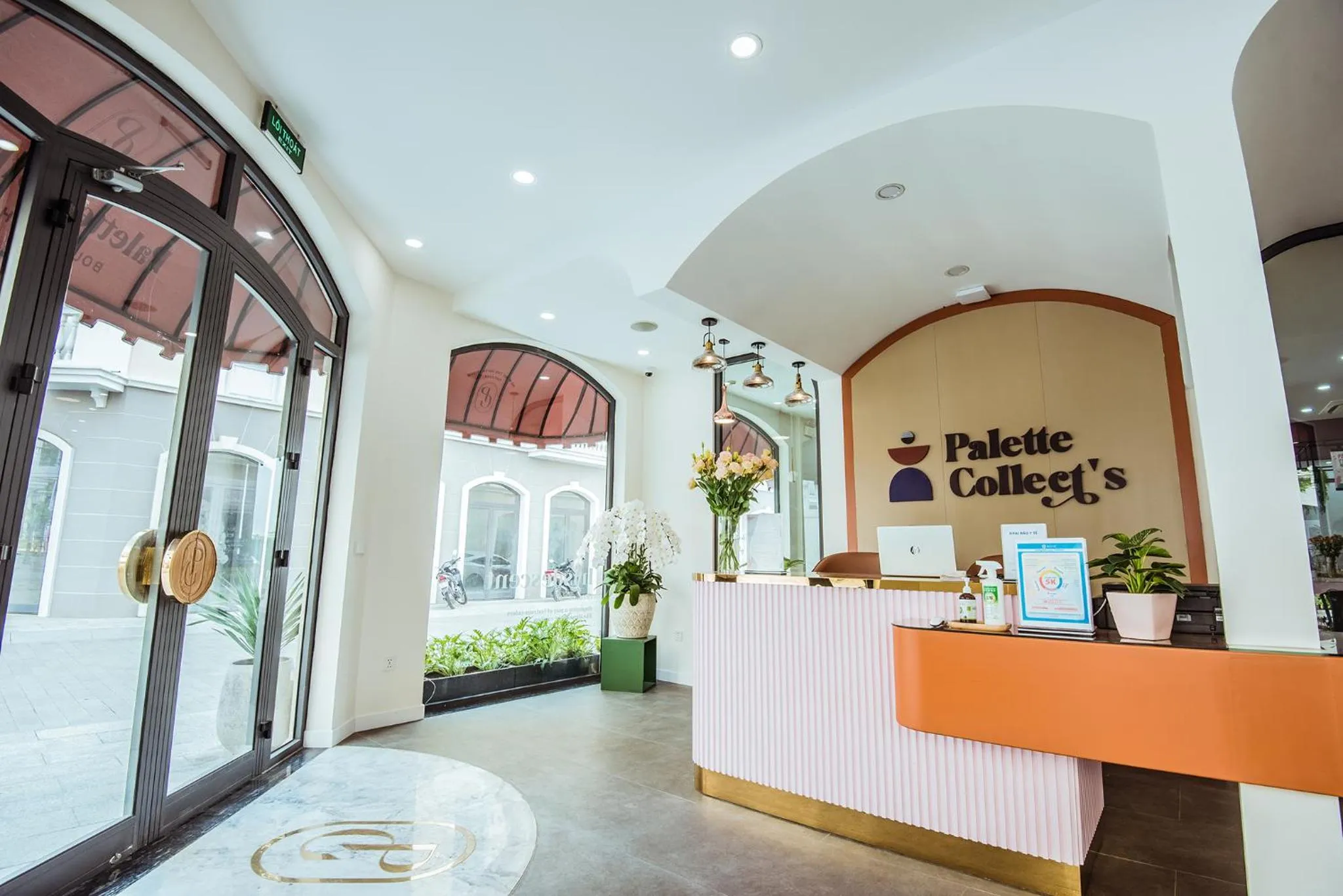 Property building in Palette Collect's Boutique Hotel Ha Long