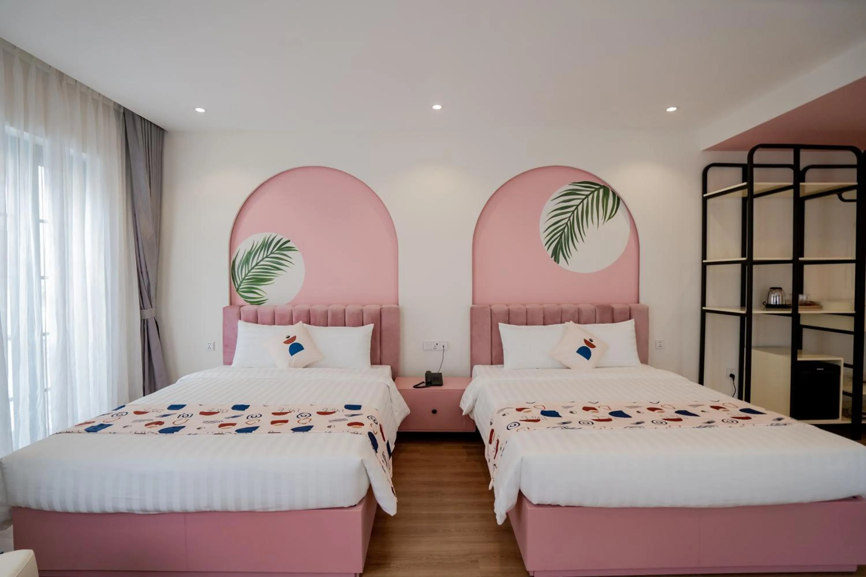 Bed in Palette Collect's Boutique Hotel Ha Long