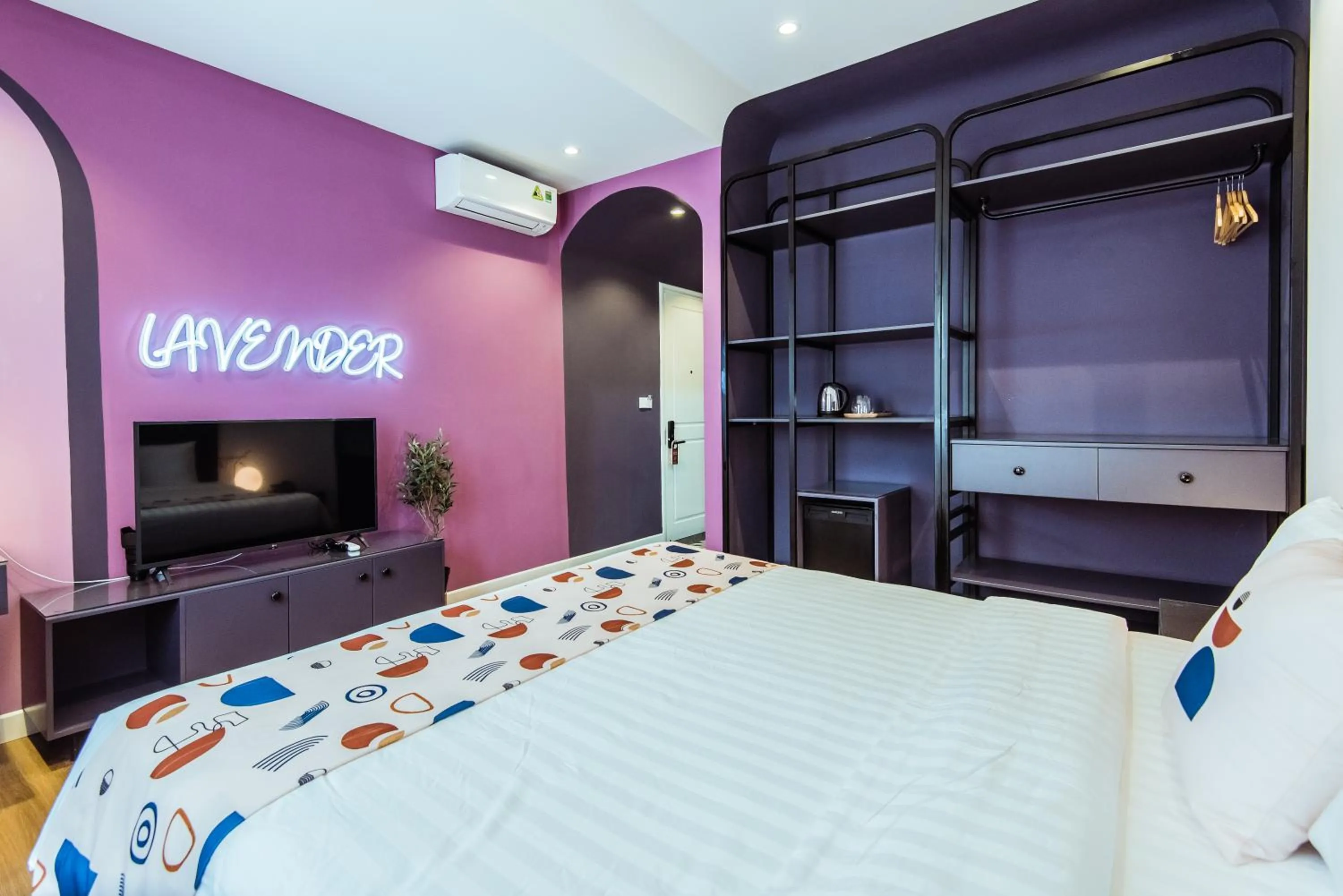 Bed in Palette Collect's Boutique Hotel Ha Long