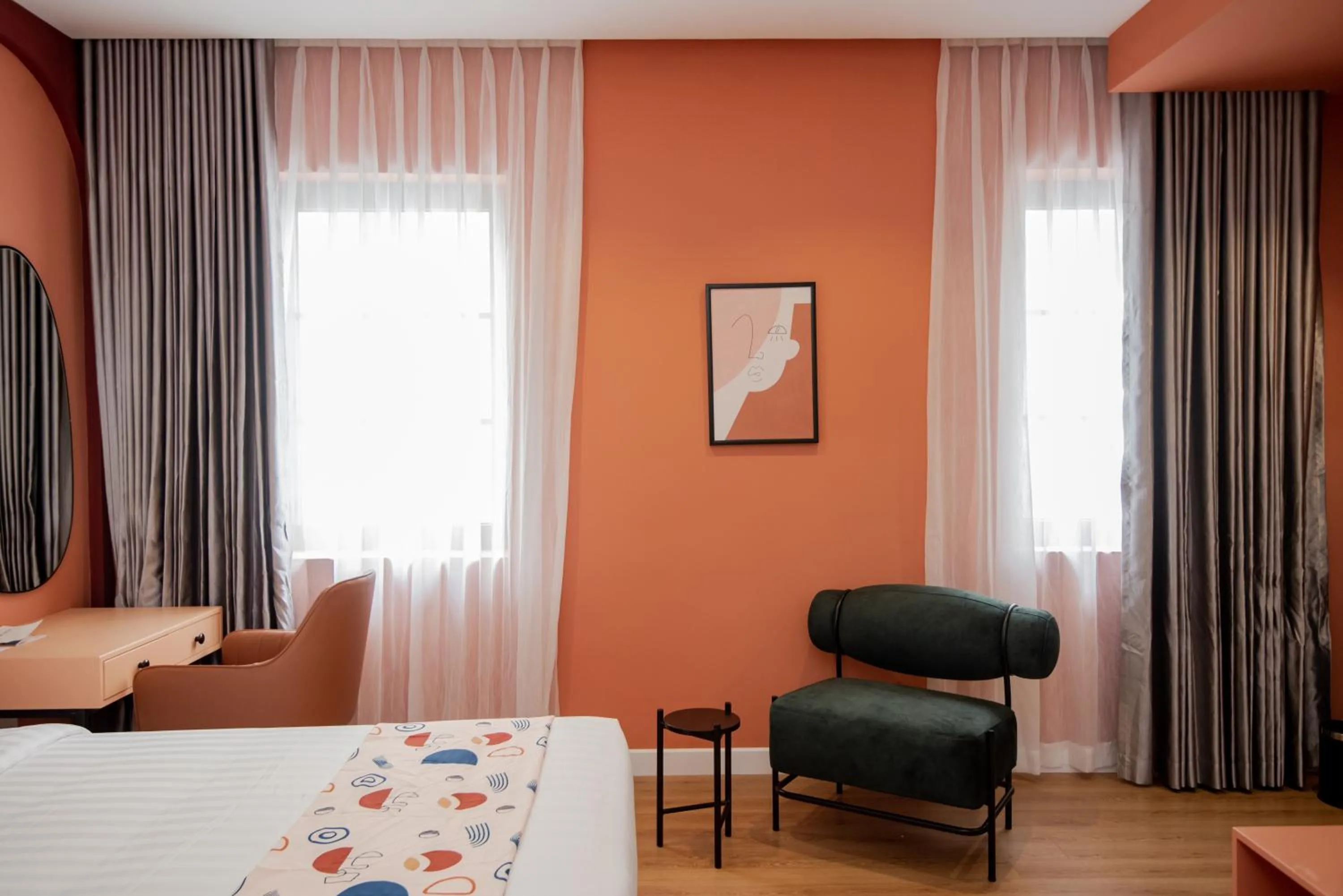 TV and multimedia, Bed in Palette Collect's Boutique Hotel Ha Long