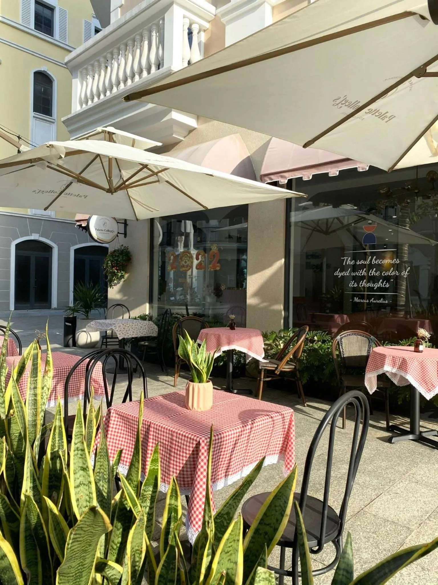 Property building in Palette Collect's Boutique Hotel Ha Long