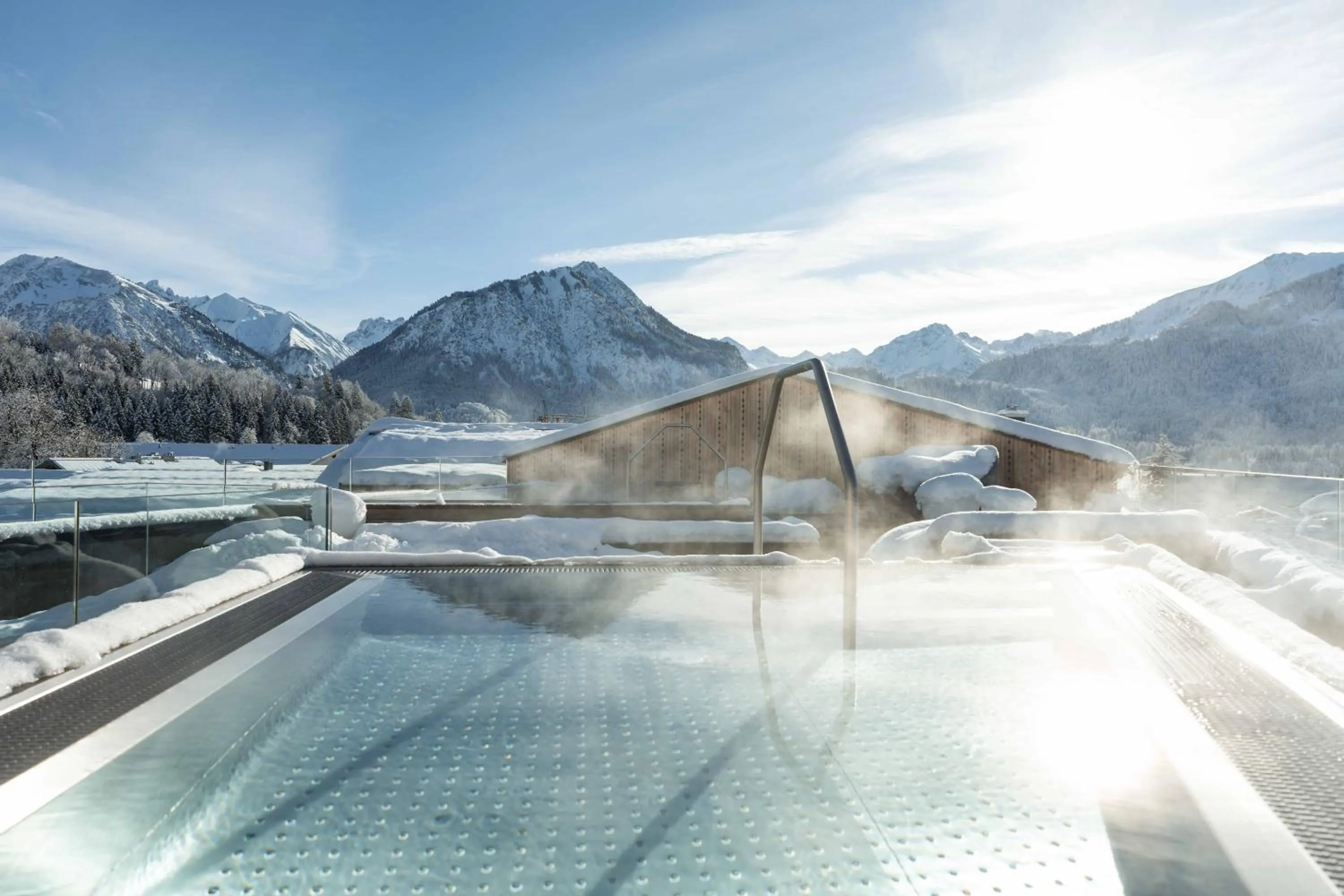 Swimming pool in Hotel Franks