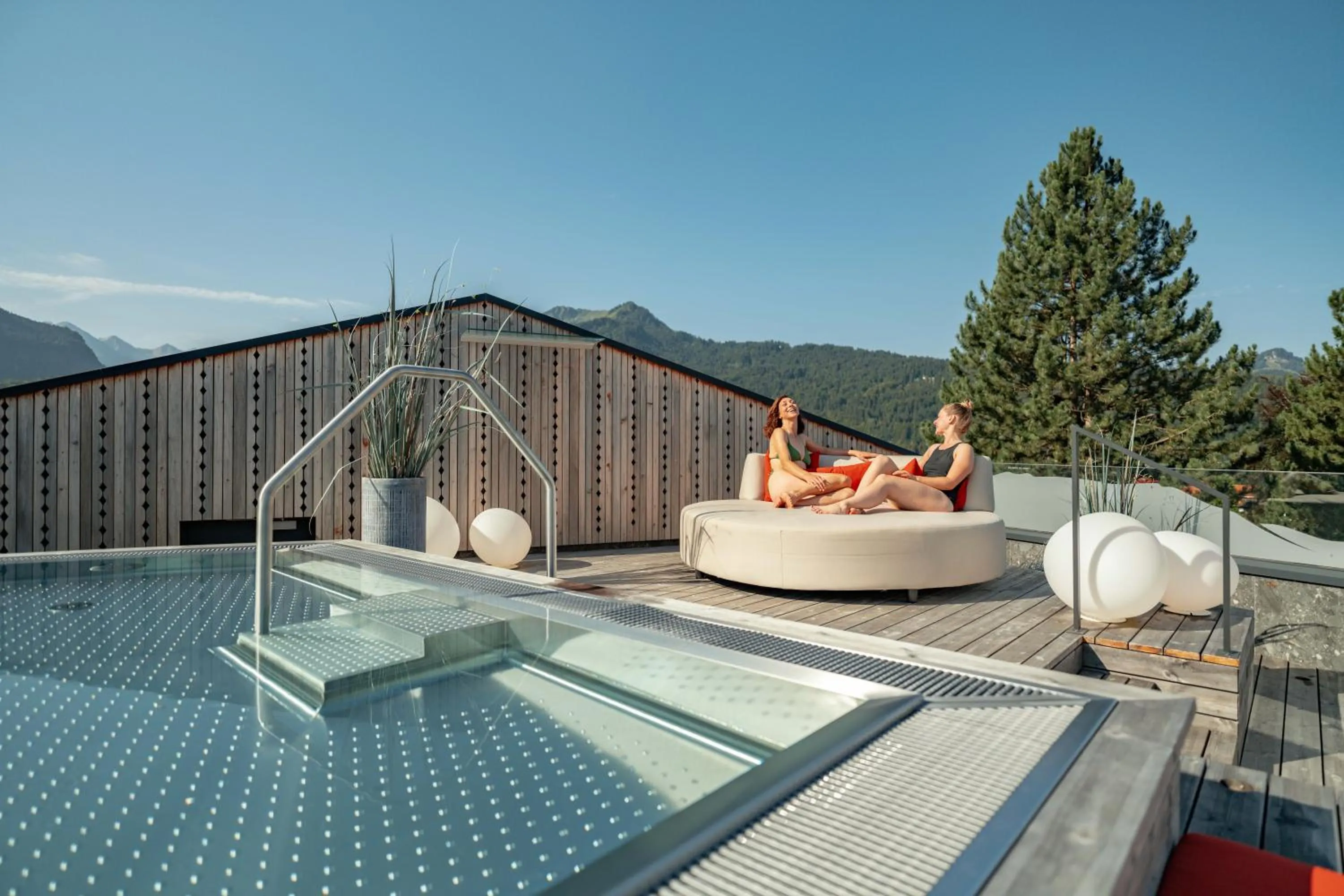 Swimming pool in Hotel Franks