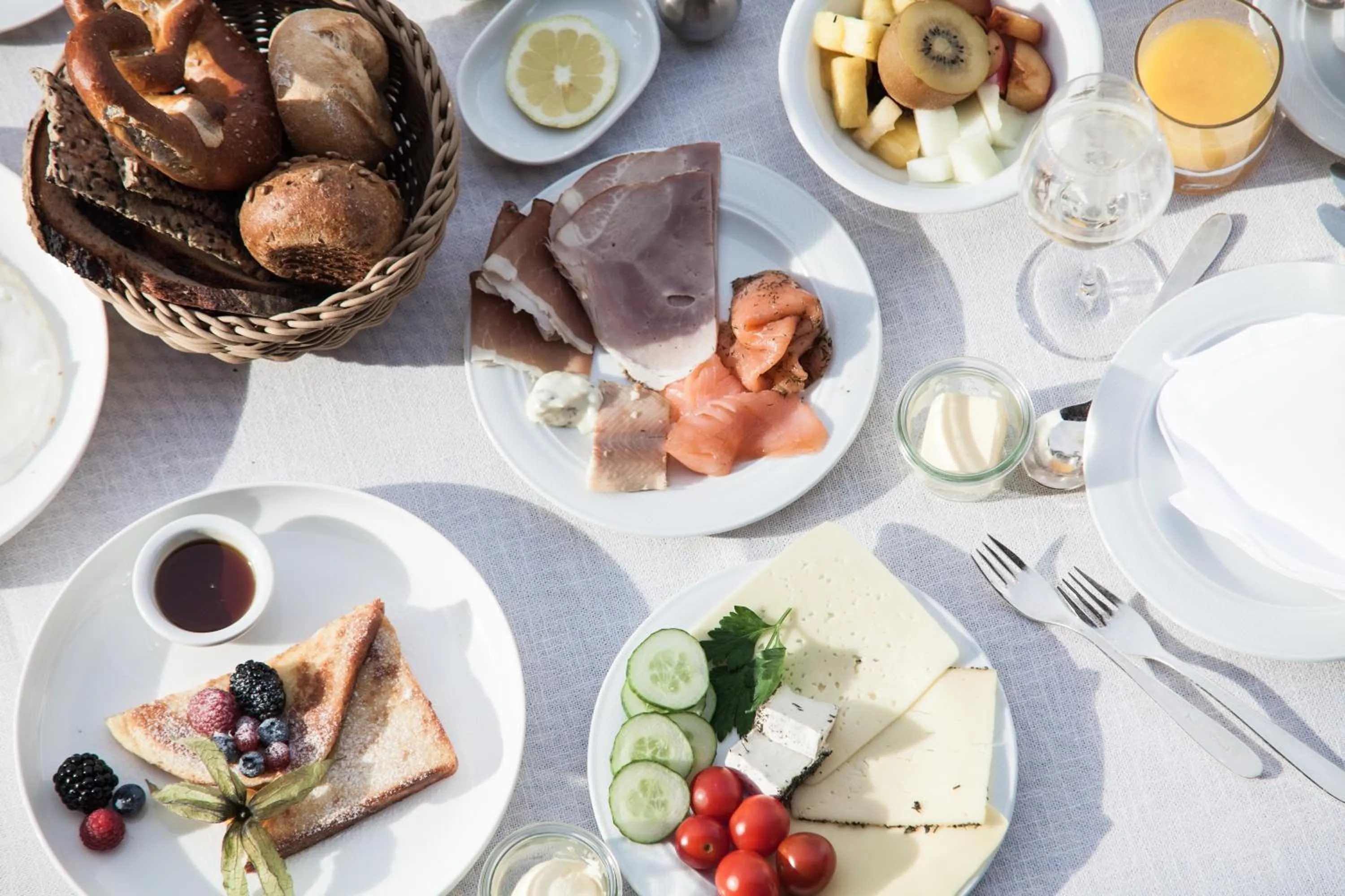 Food and drinks in Hotel Franks