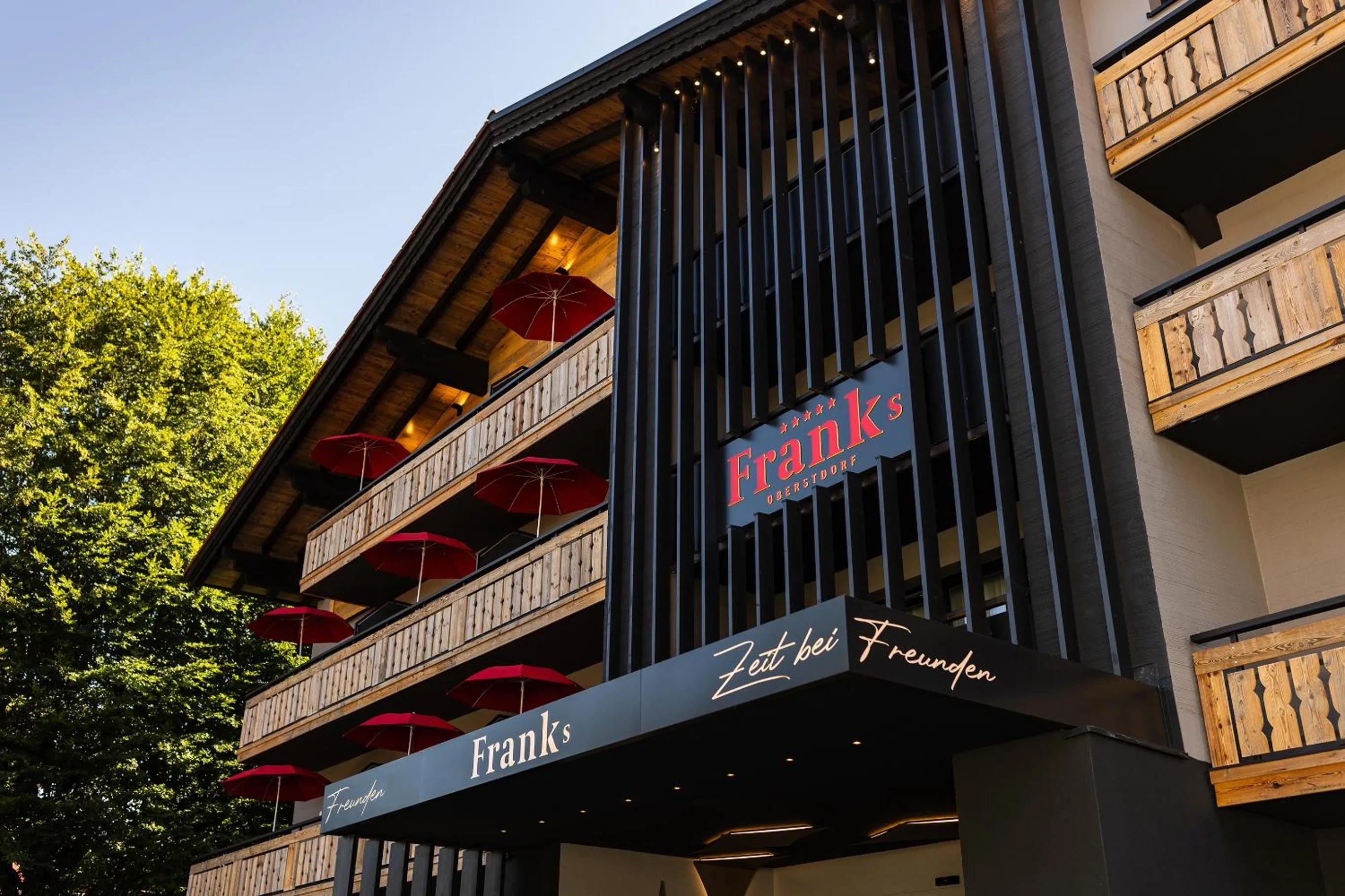 Property building in Hotel Franks