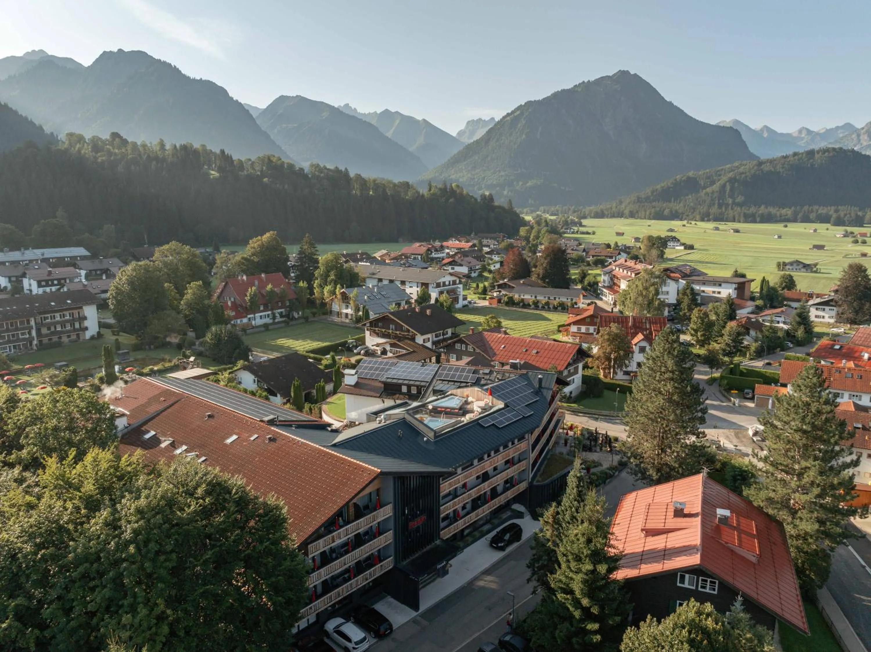 Property building in Hotel Franks