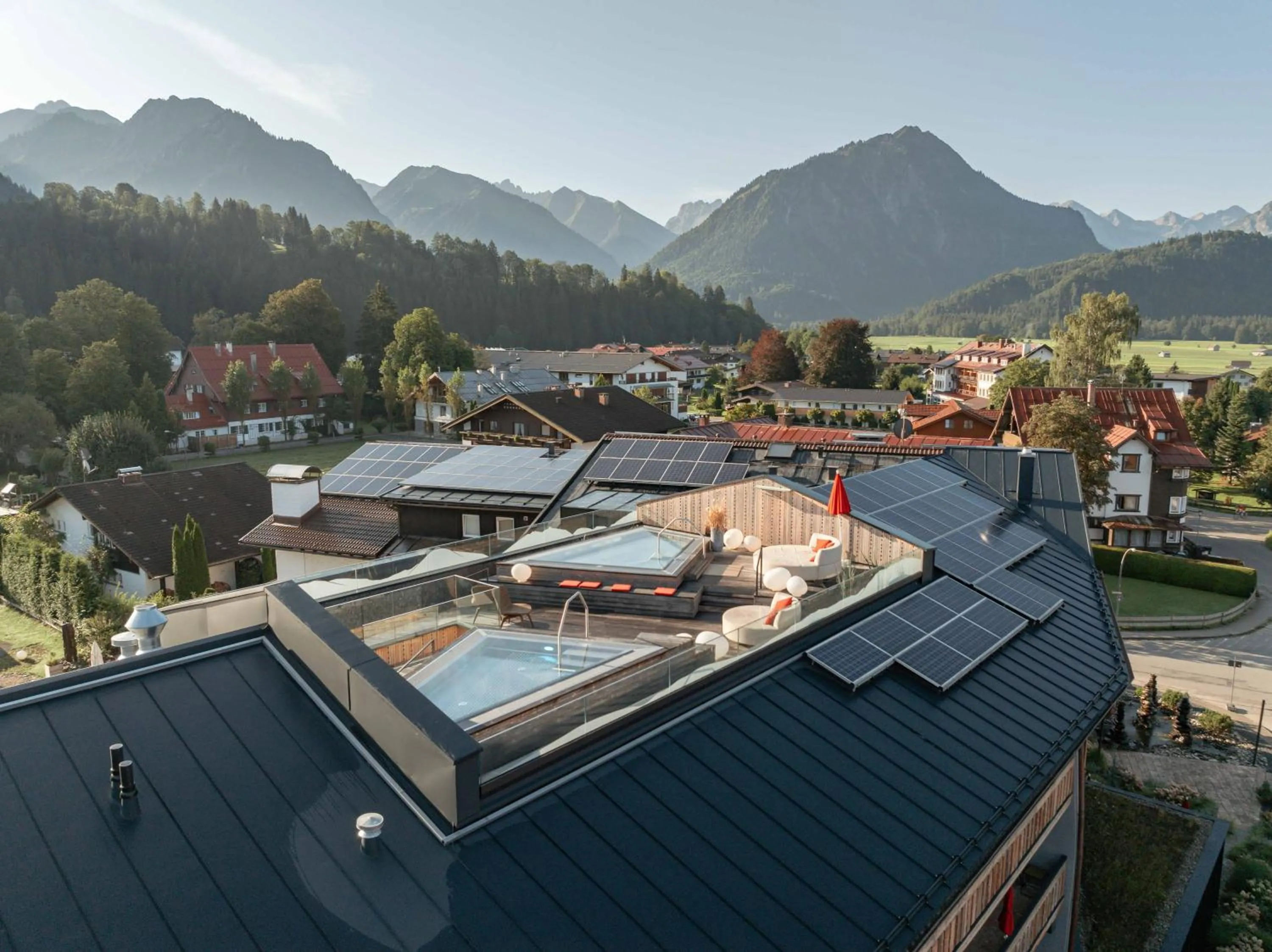 Property building in Hotel Franks