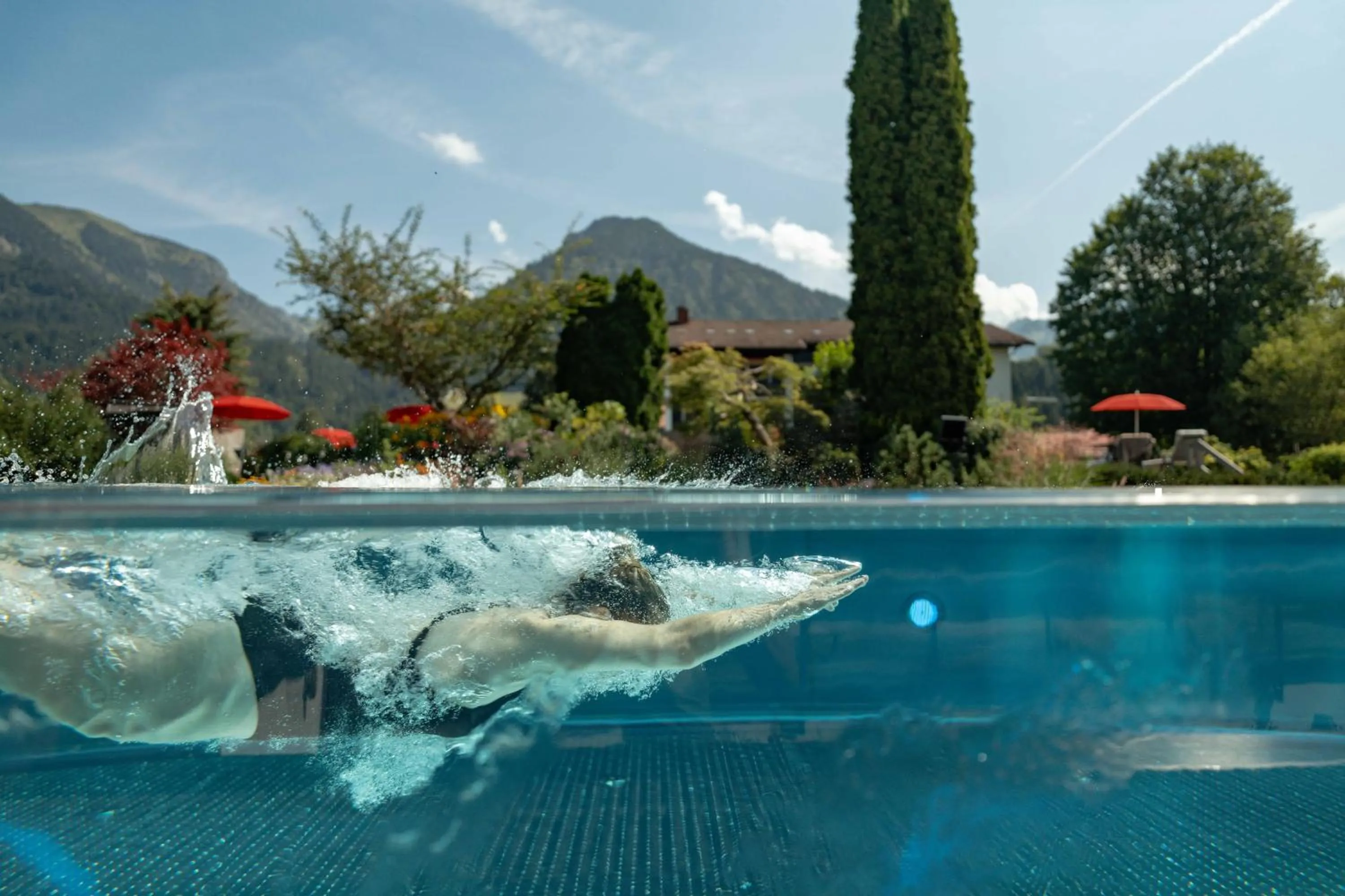 Swimming pool in Hotel Franks