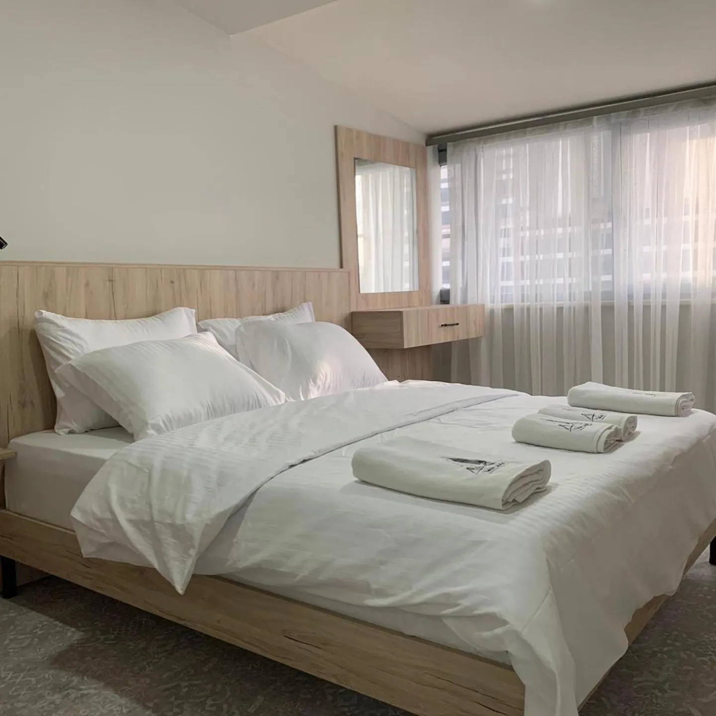 Bed in Taksim Galatist Hotel