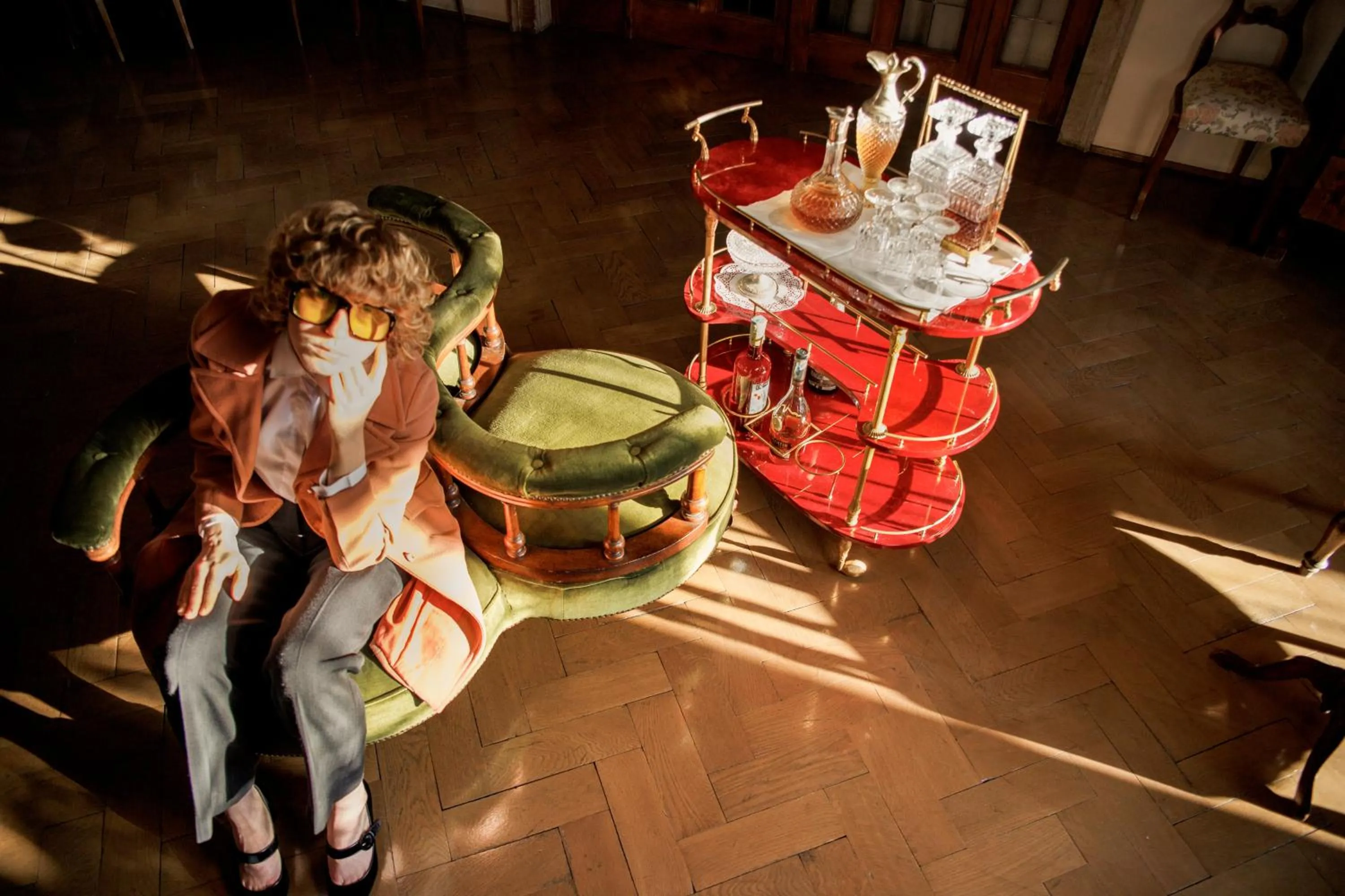 Communal lounge/ TV room in Weisses Rössl