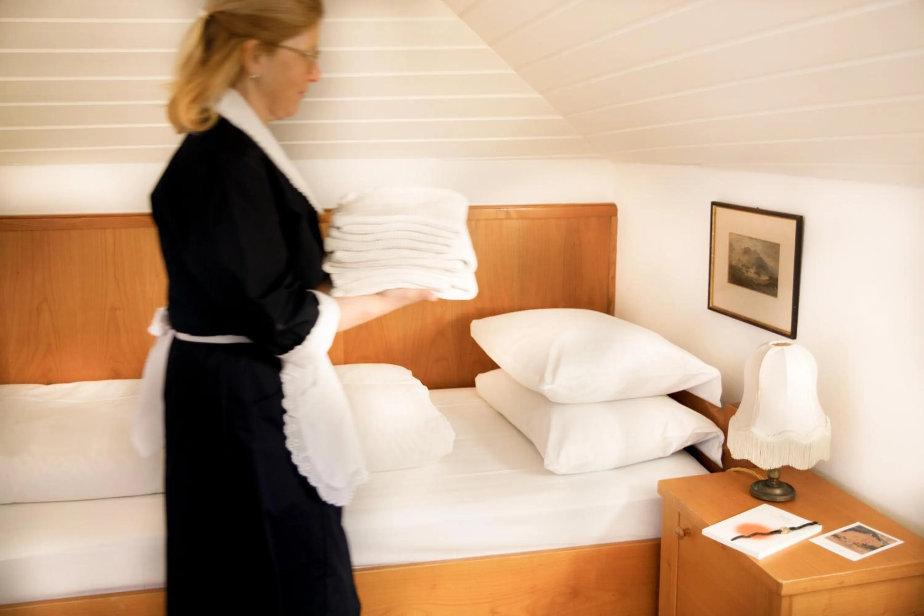 Bed in Weisses Rössl